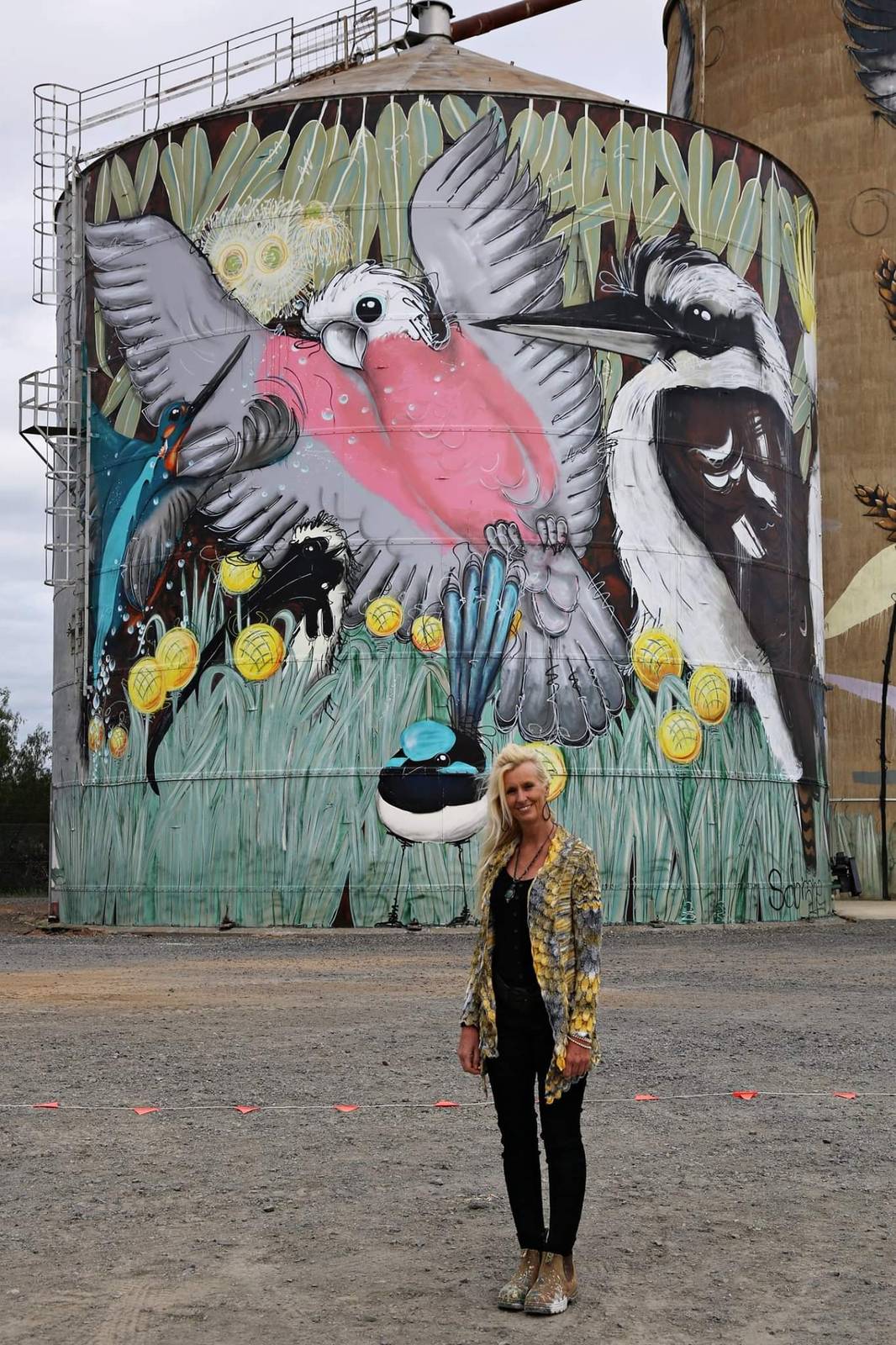 Sobrane—Tungamah Silo Art No.3