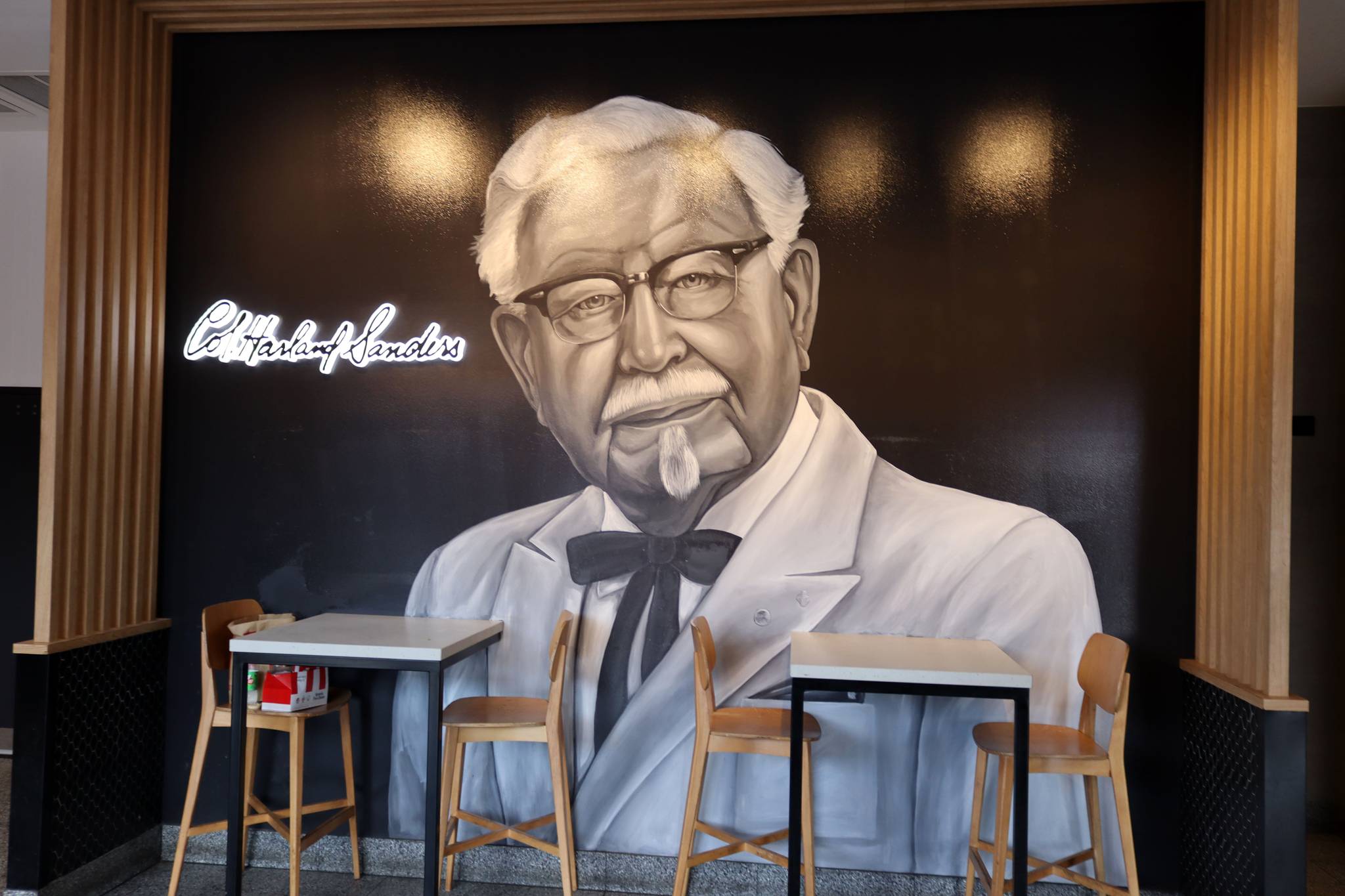 The Art of Wall, Stacy Keating&mdash;Colonel Harland Sanders