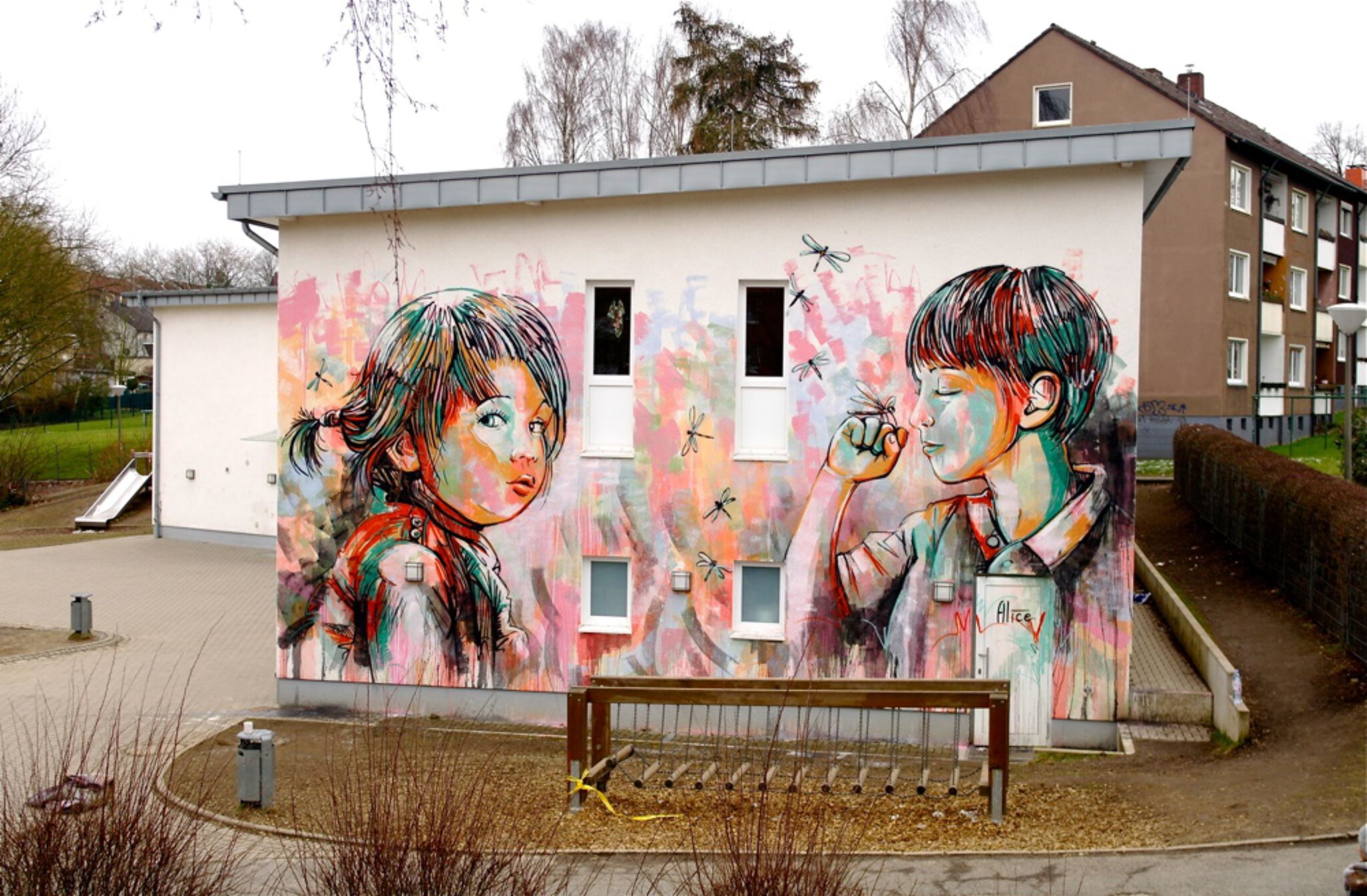 Alice Pasquini&mdash;ALICE PASQUINI (IT) at Bothestraße