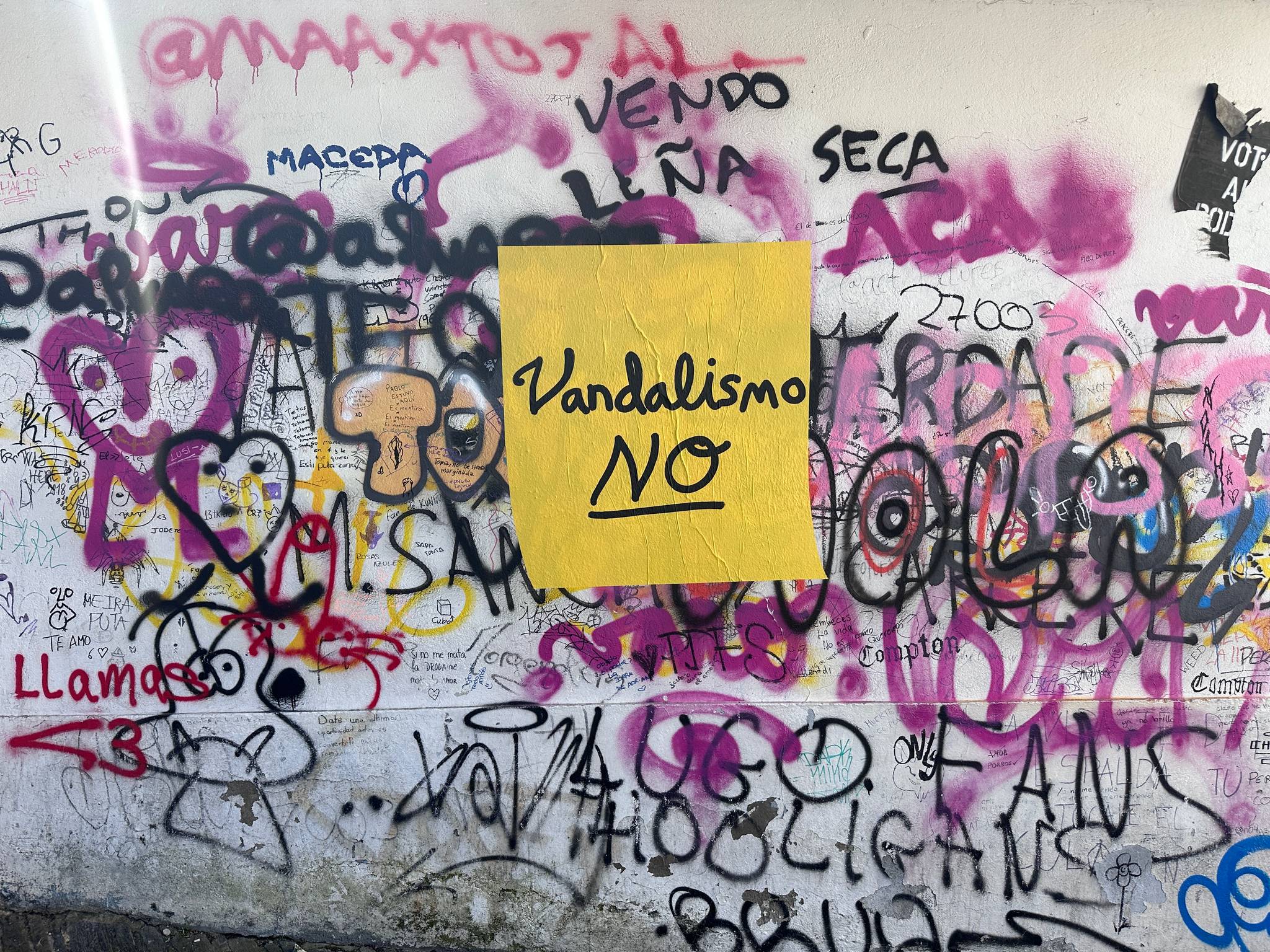 Leandro Barea&mdash;Vandalismo NO