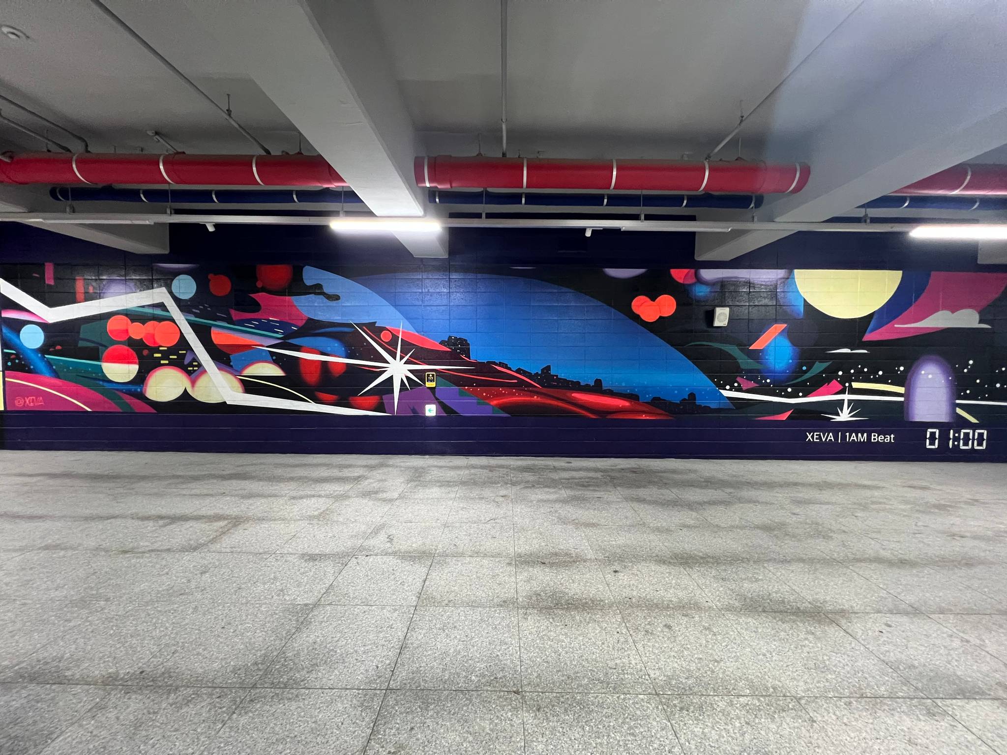 &mdash;Túnel mural art