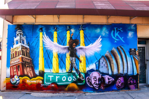 Rico Angel Mural - Troost Market Collective
