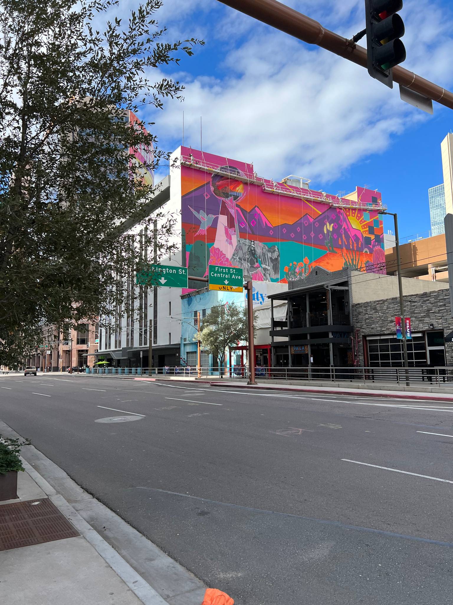 Lucinda "La Morena" Hinojos&mdash;Super Bowl LVII Mural Project