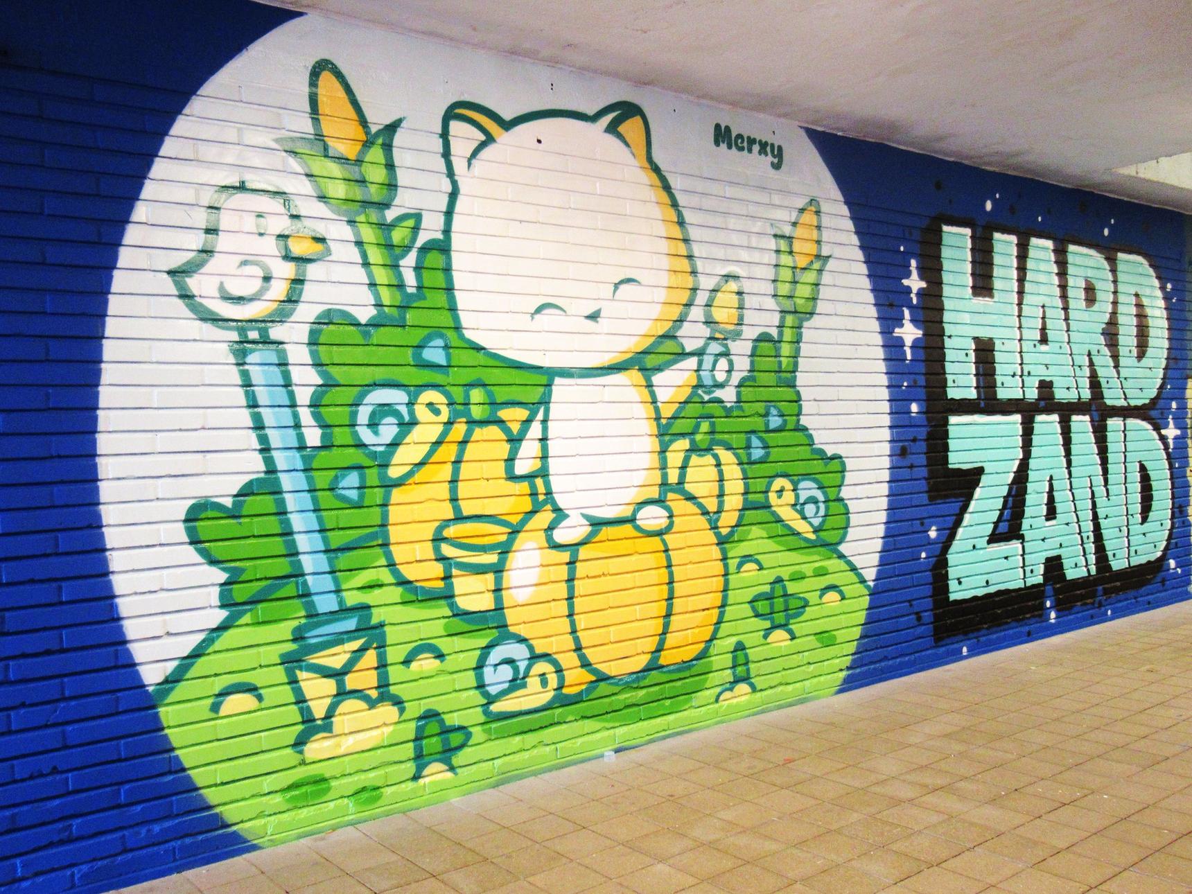 Merxy—Hard Zand mural