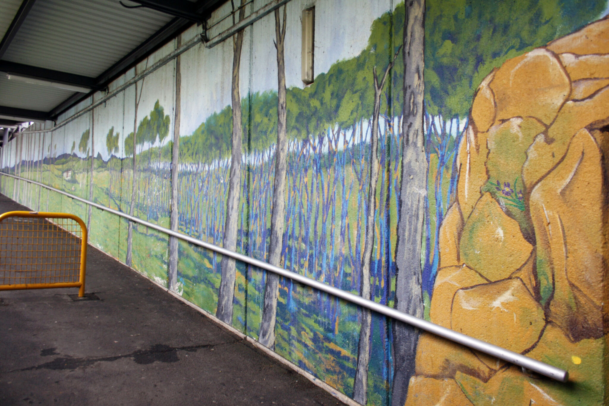 Rodney Monk&mdash;Guildford Underpass Mural