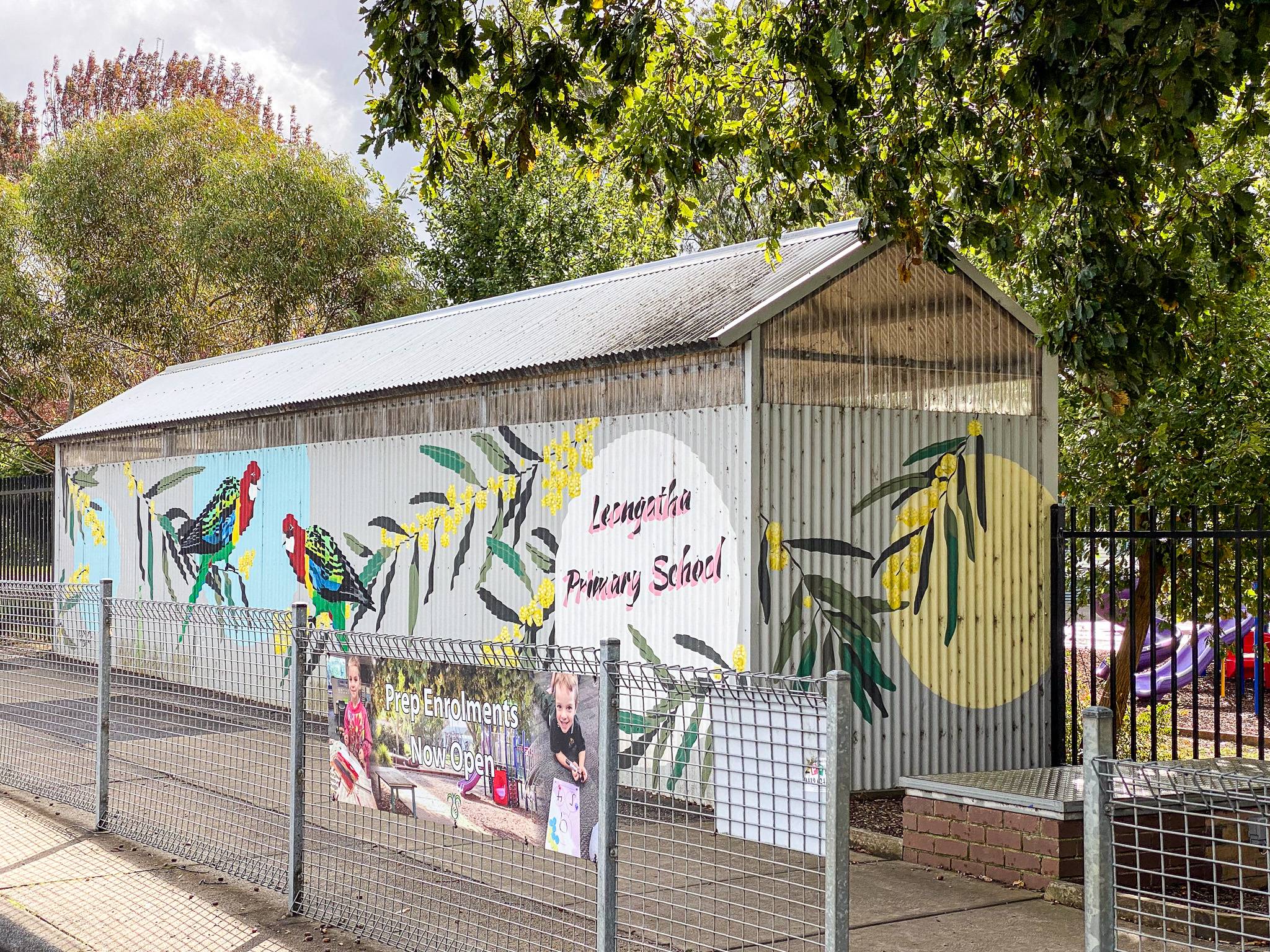 Melanie Caple&mdash;Leongatha Primary School Mural