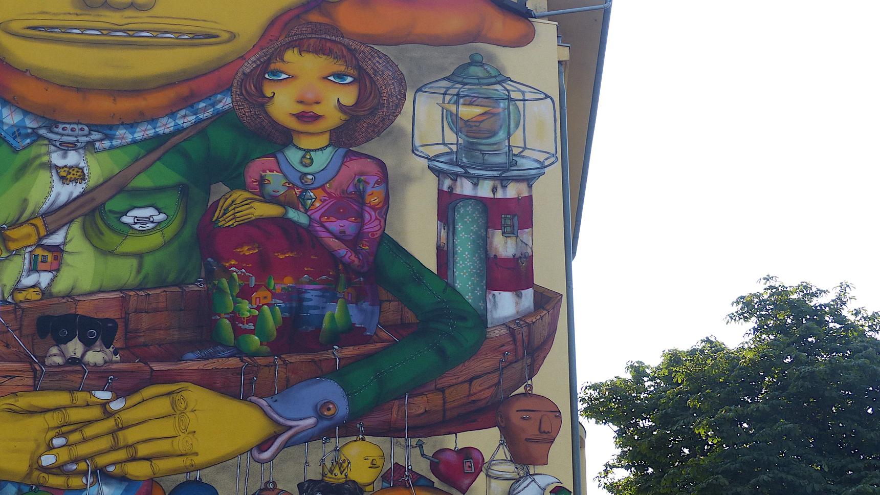 Gustavo and Otávio Pandolfo aka OS GEMEOS—The Giants