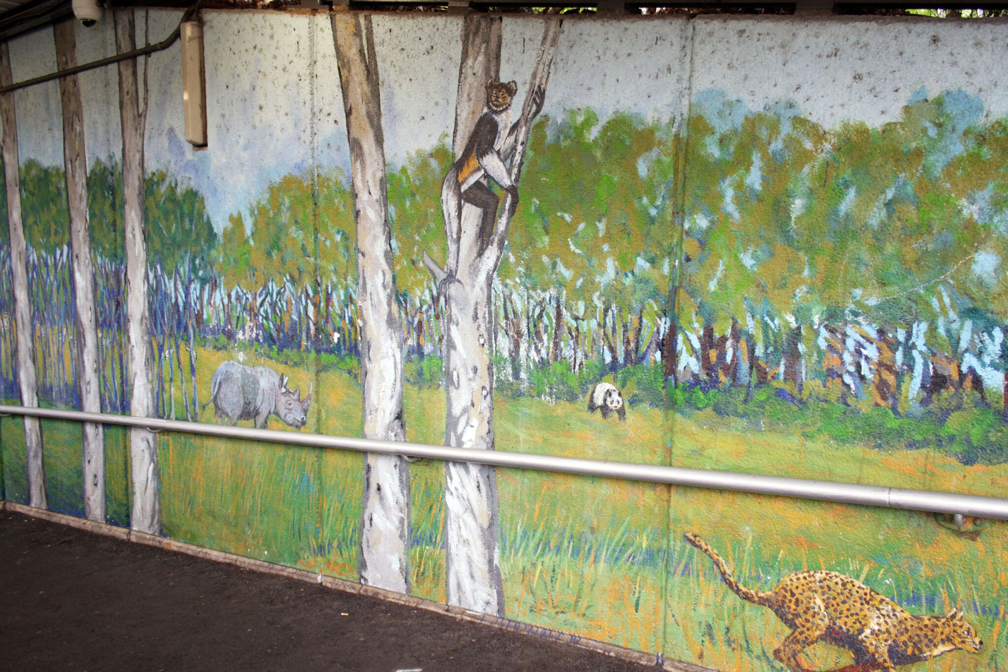 Rodney Monk&mdash;Guildford Underpass Mural