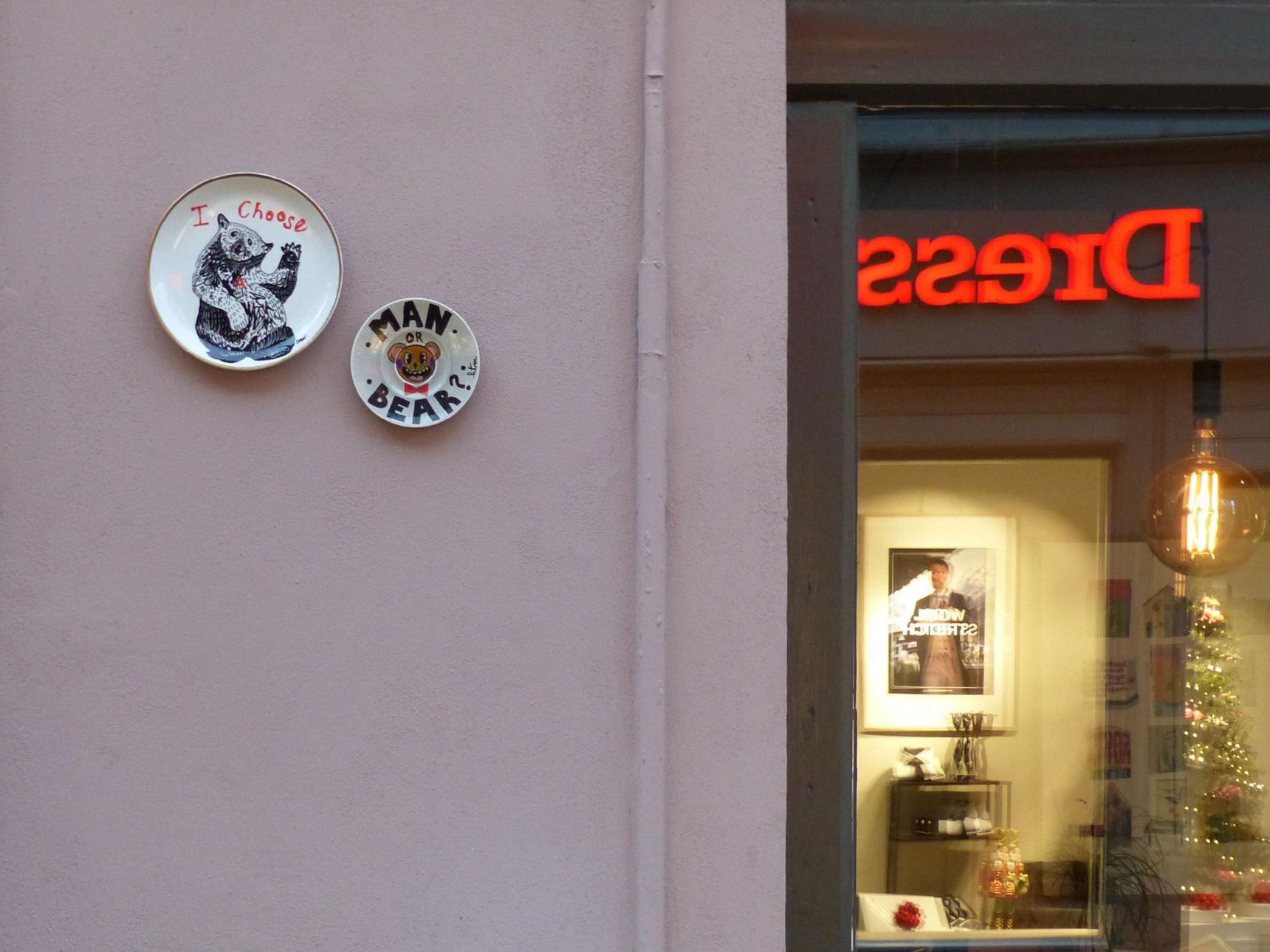Dish, Hello the Mushroom—Man or Bear?