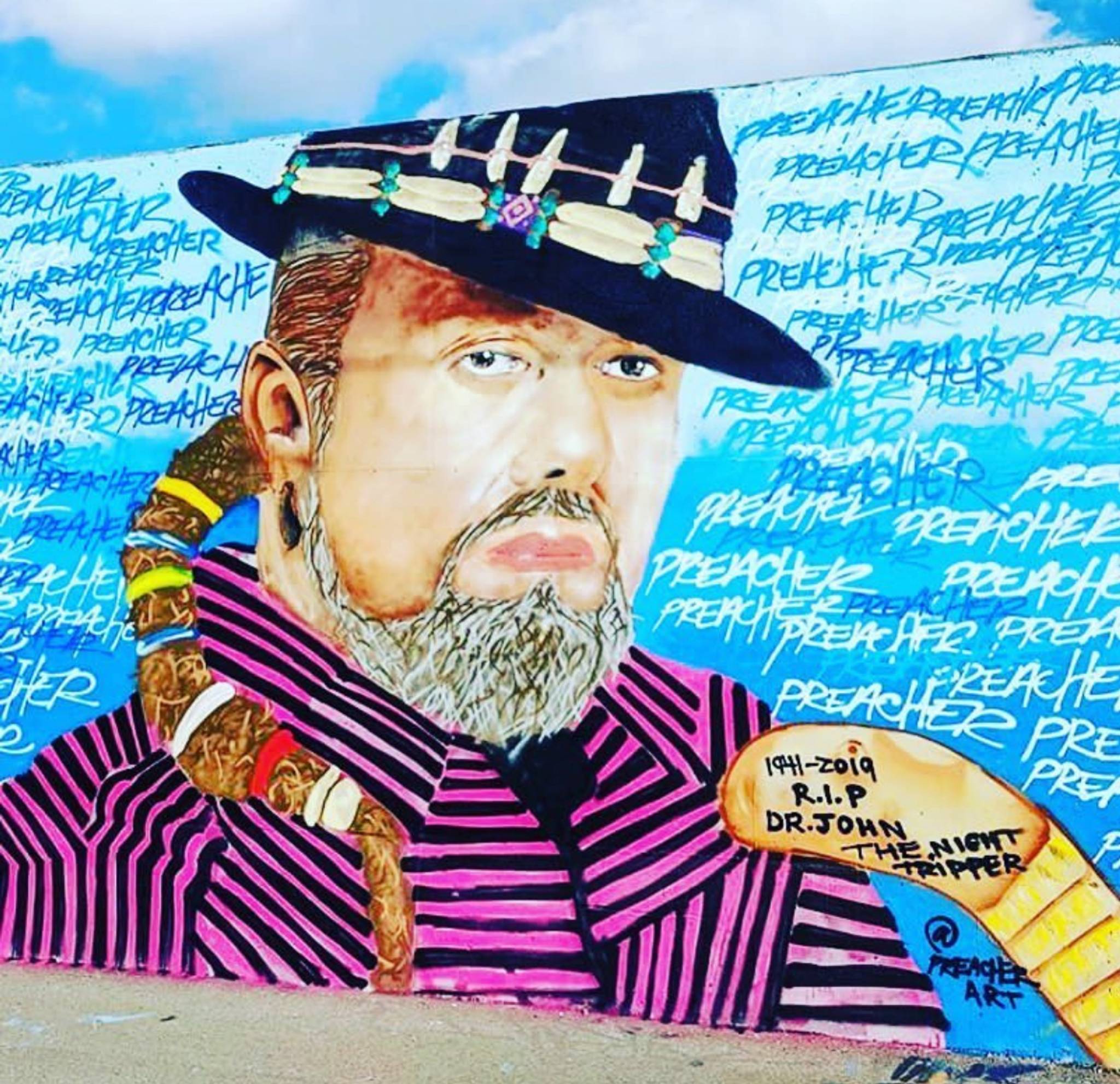 Preacher&mdash;DR. JOHN MURAL