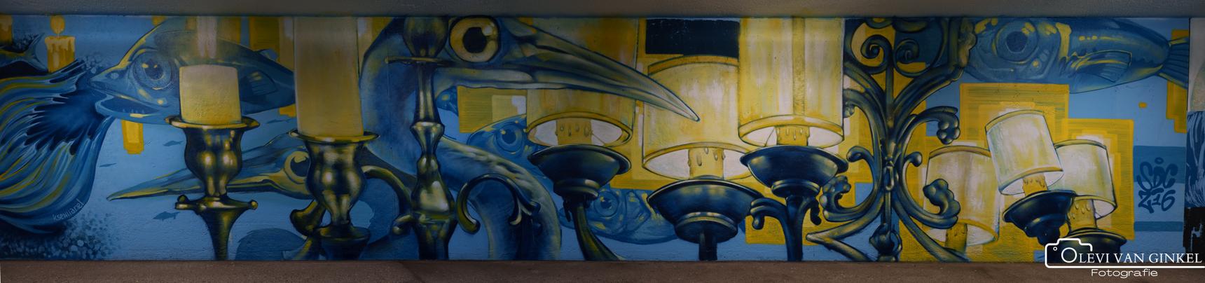 Zmaja, Marloes De Kiewit, Laxmi Manuela, Simian Switch, VAAF, Toscanabanana, Sokaris, Anouk Brand, Lucile Van Laecken, Rutger Termohlen, Sowet, Zark, Studio mutoni, Sasko, Kseniia Nel—Bospoorttunnel 'Wij eisen de nacht op'