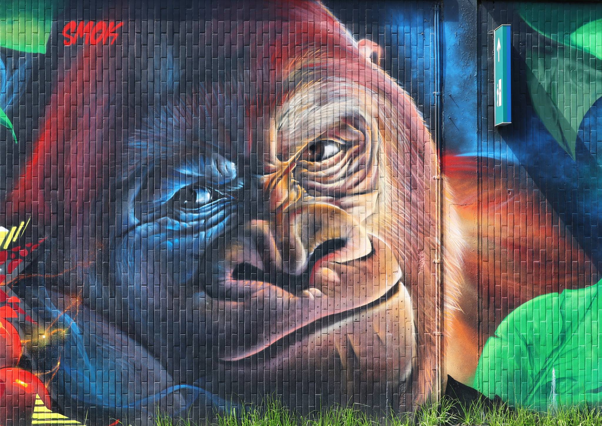 SMOK&mdash;Station Berchem - Gust (Gorilla Antwerpse Zoo)