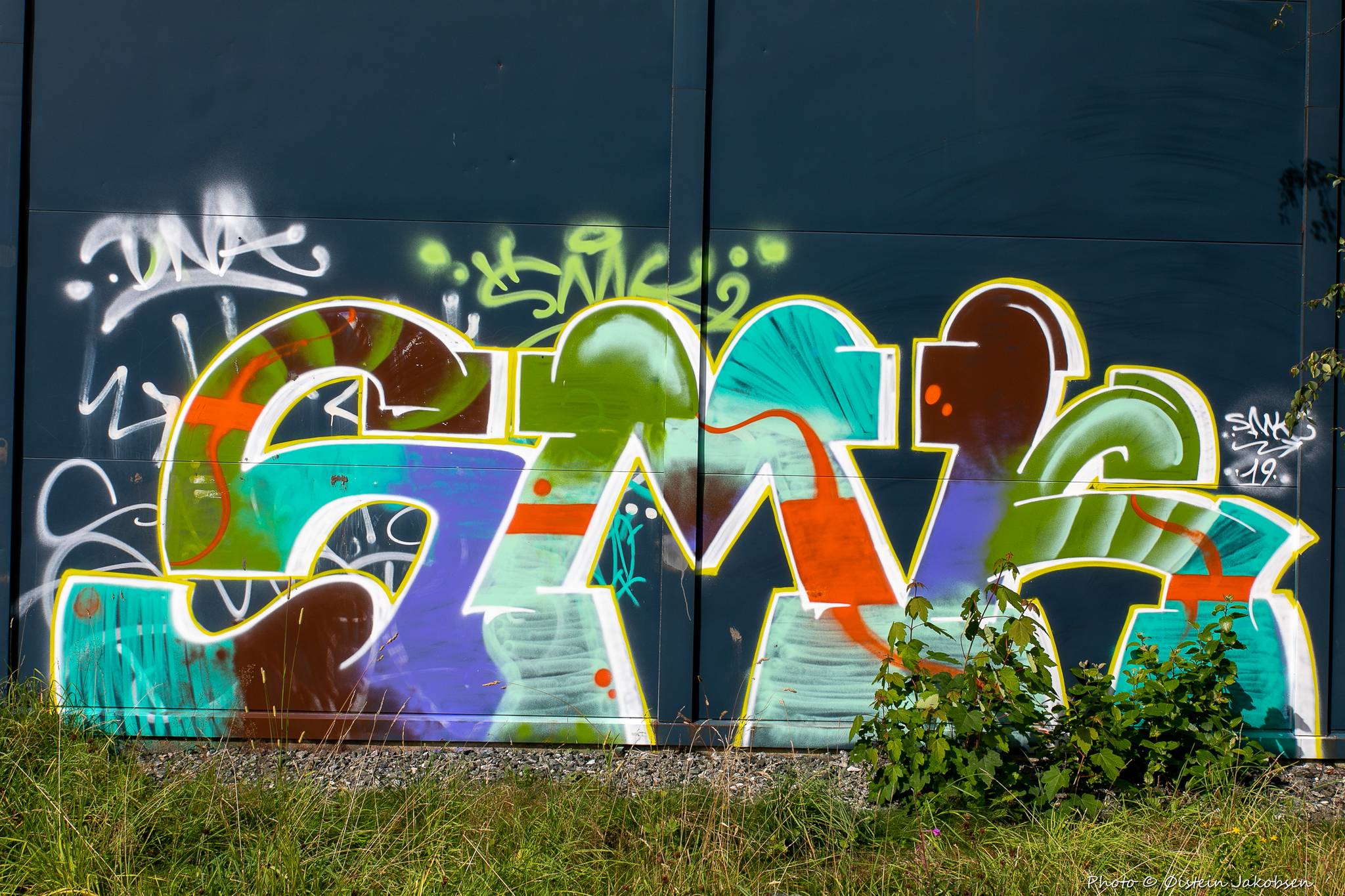 &mdash;Graffiti spot