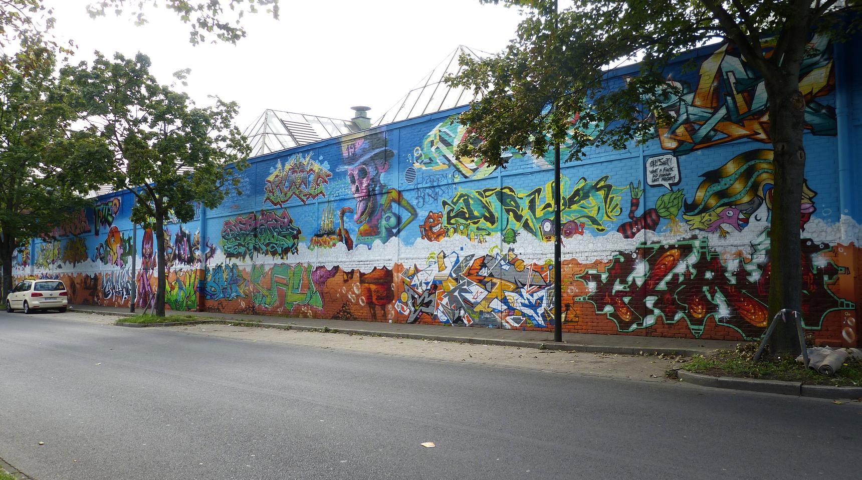 —LJDA 19 Anniversary Graffiti Wall for 40° Festival 2015