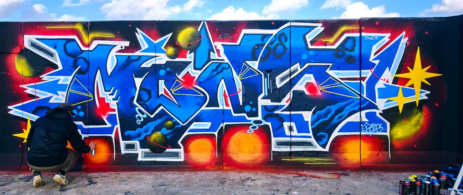 —Inauguration graffiti jam “Le SPOT"