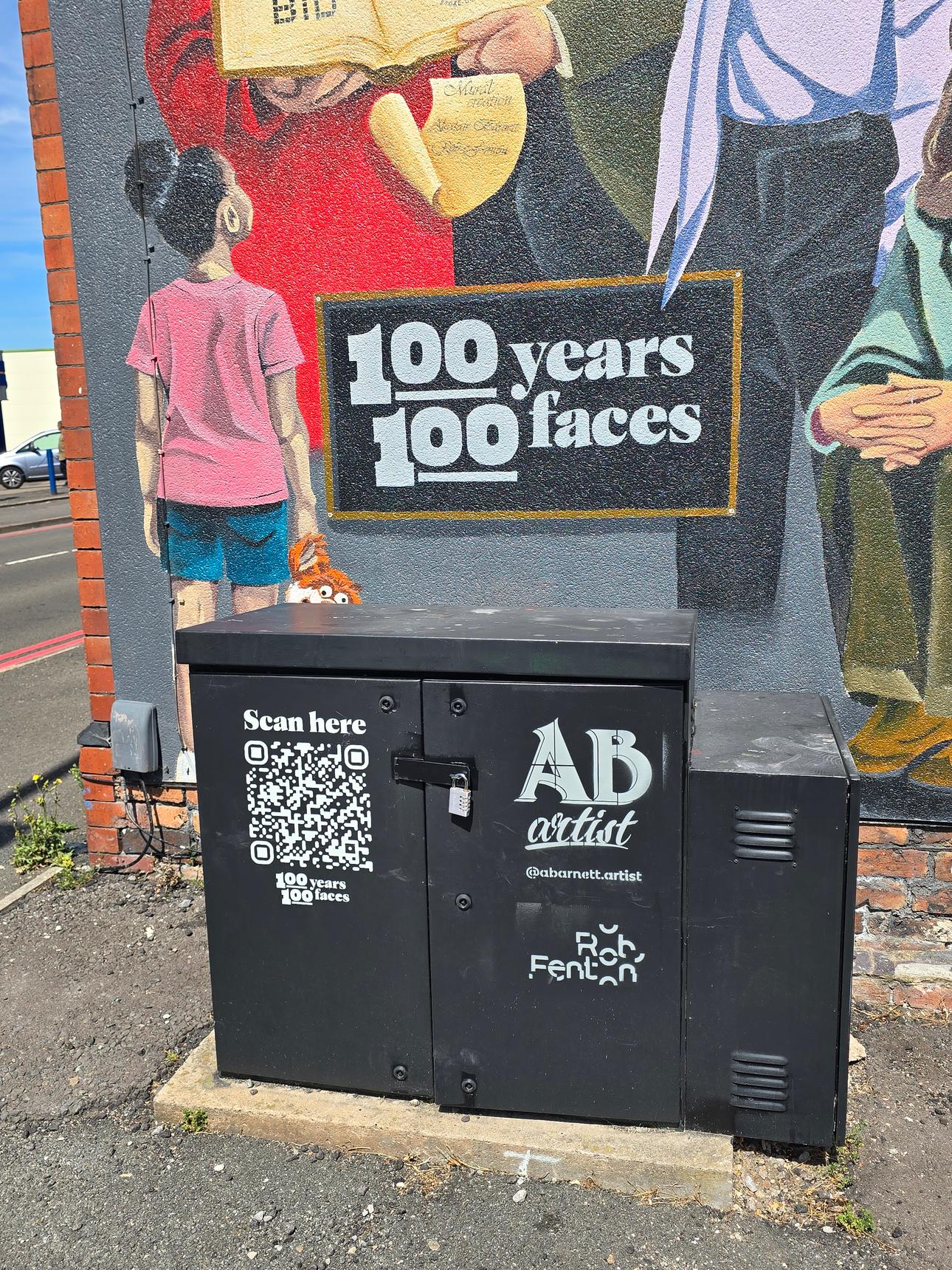 Rob Fenton, Alastair Barnett—100 Years 100 Faces