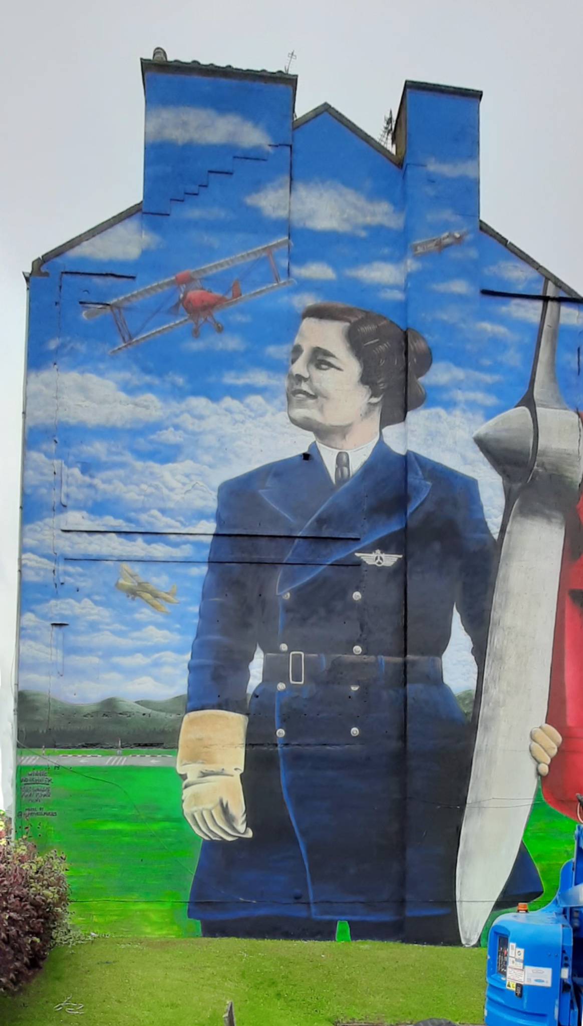 Spraywell Murals, Ejek&mdash;Winnie Drinkwater