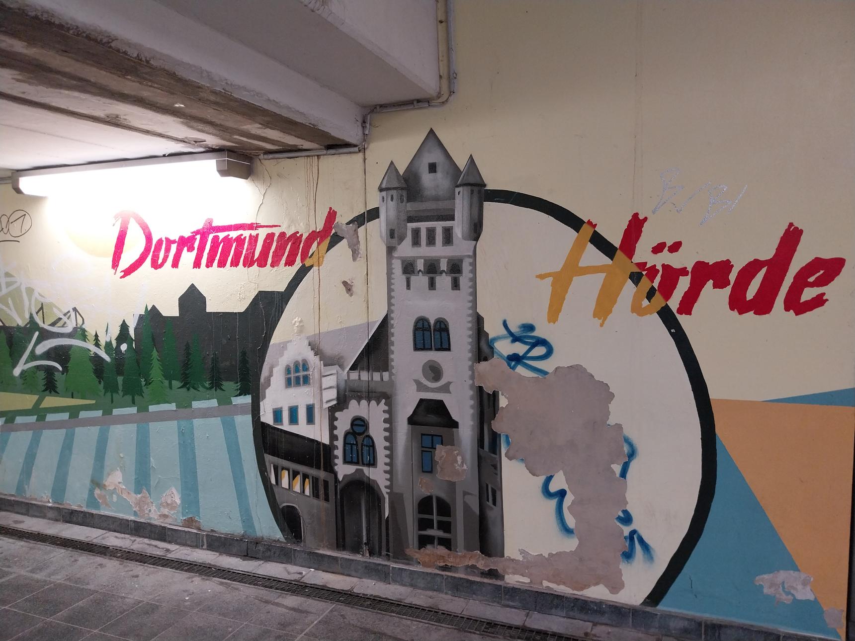 Goodlack Art—Dortmund-Hörde Station Underpass