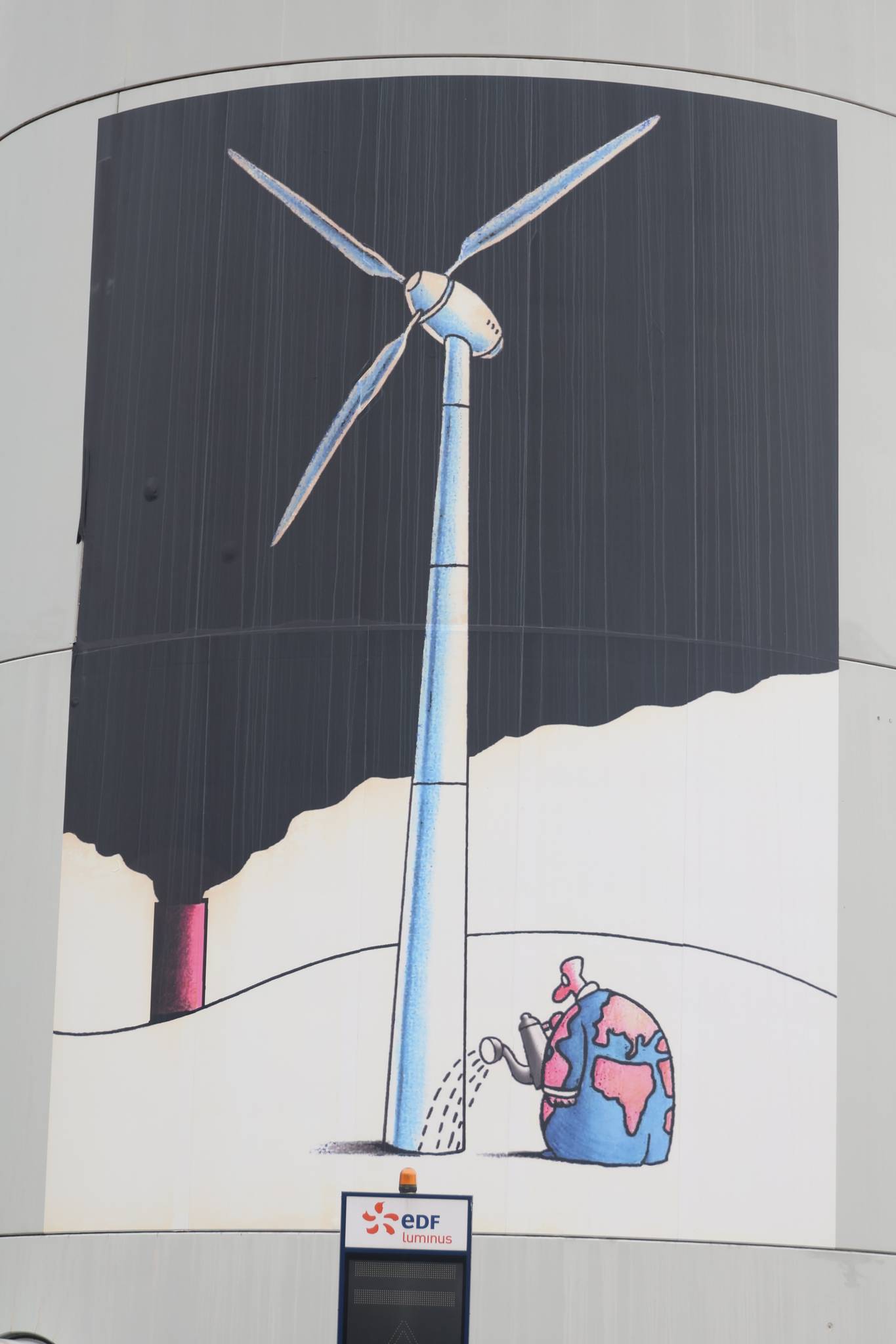 Musa Gumus&mdash;Wind turbine with art