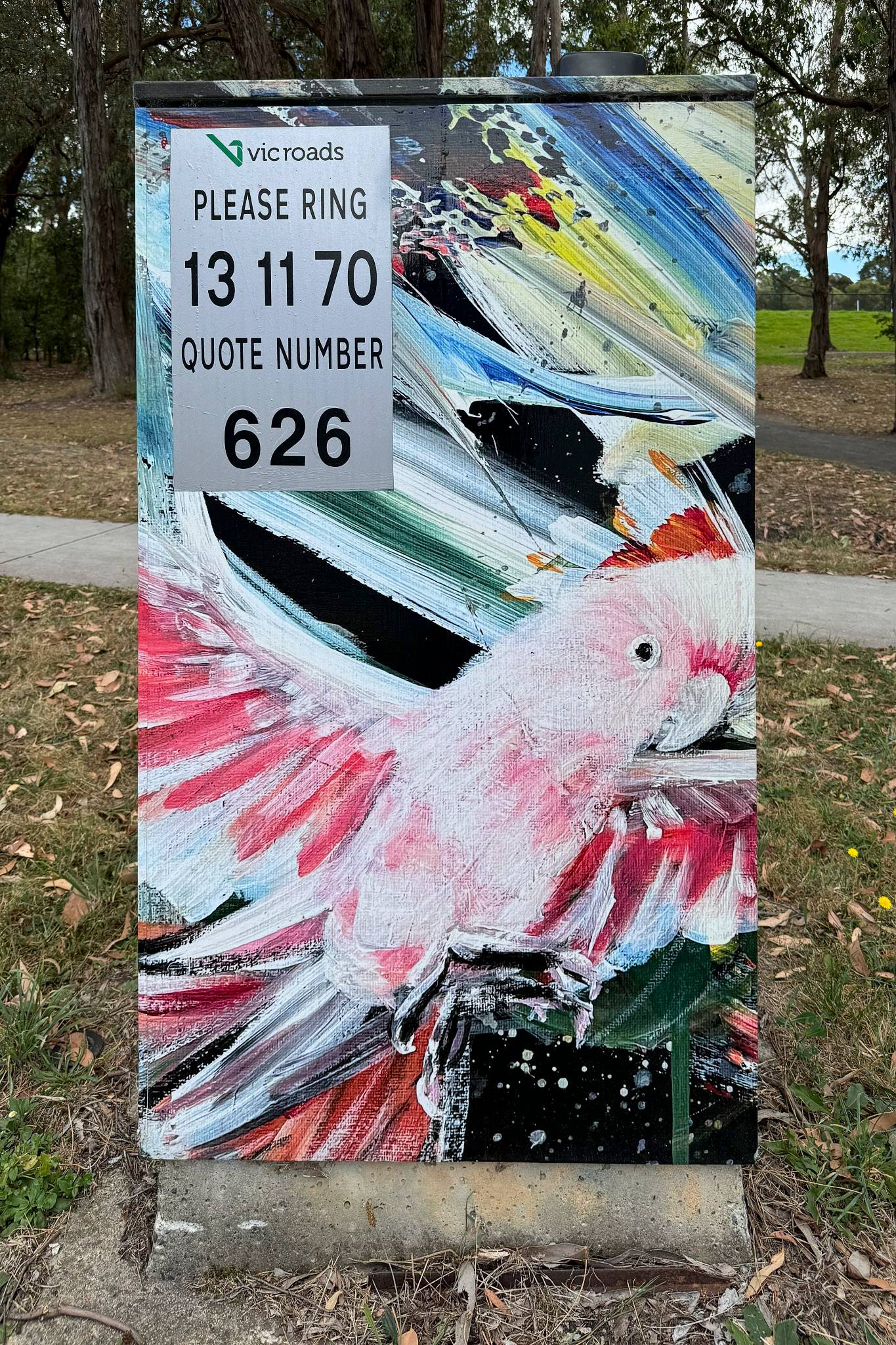 Hsin Lin&mdash;Capturing Freedom Pink Cockatoo