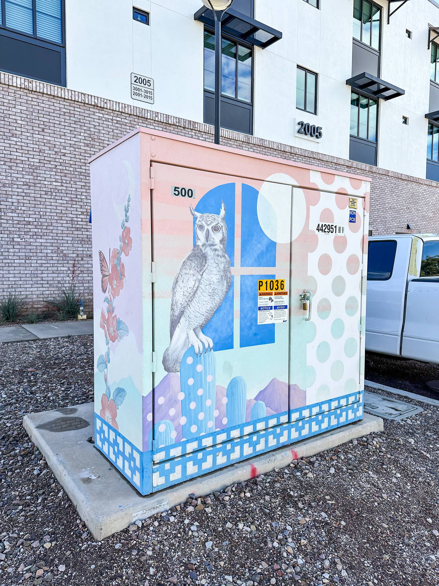 Yoskay Yamamoto&mdash;Yoskay Yamamoto, Electrical Box Mural I