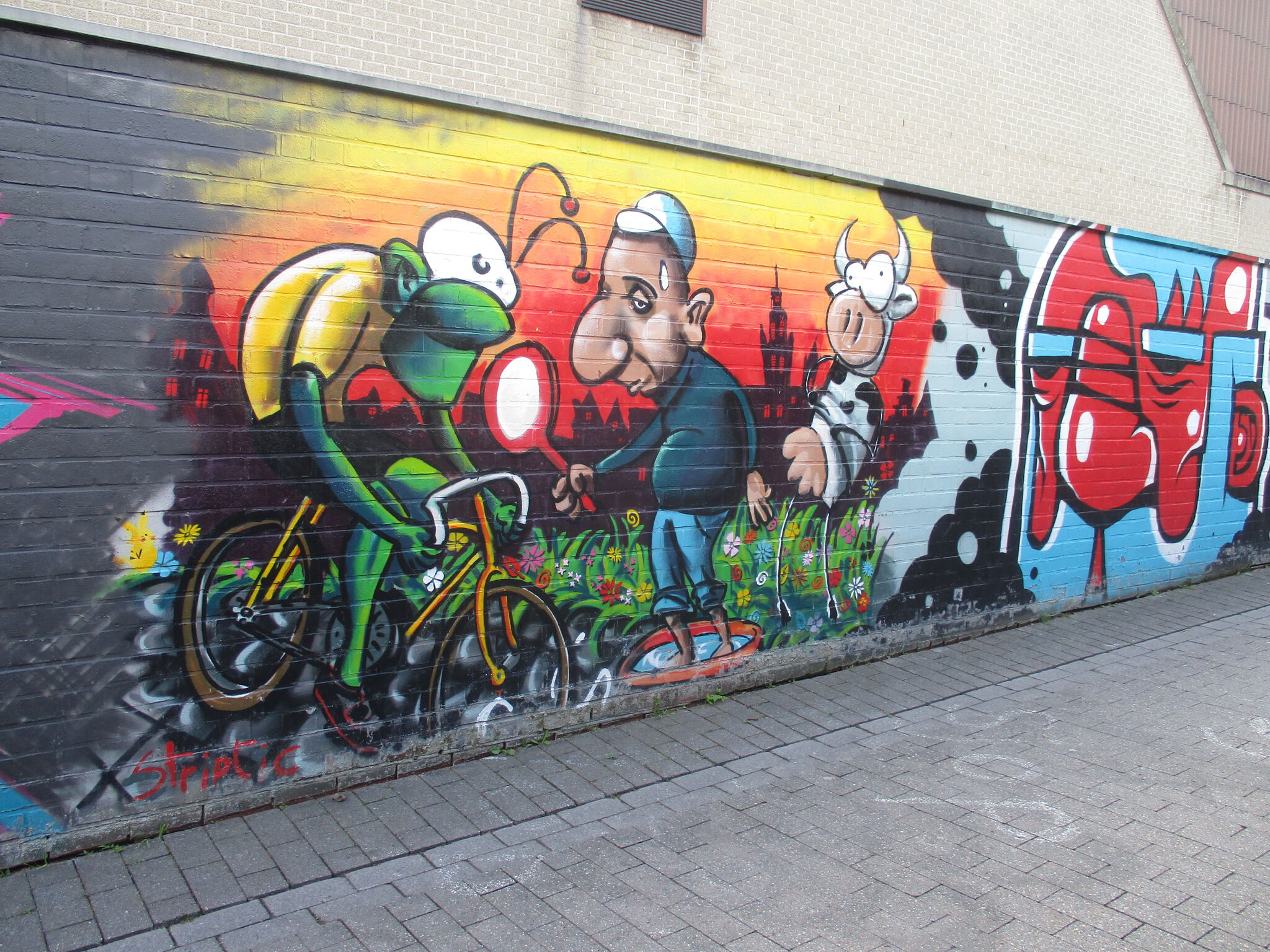 Street Art jam&mdash;Theme : Bike