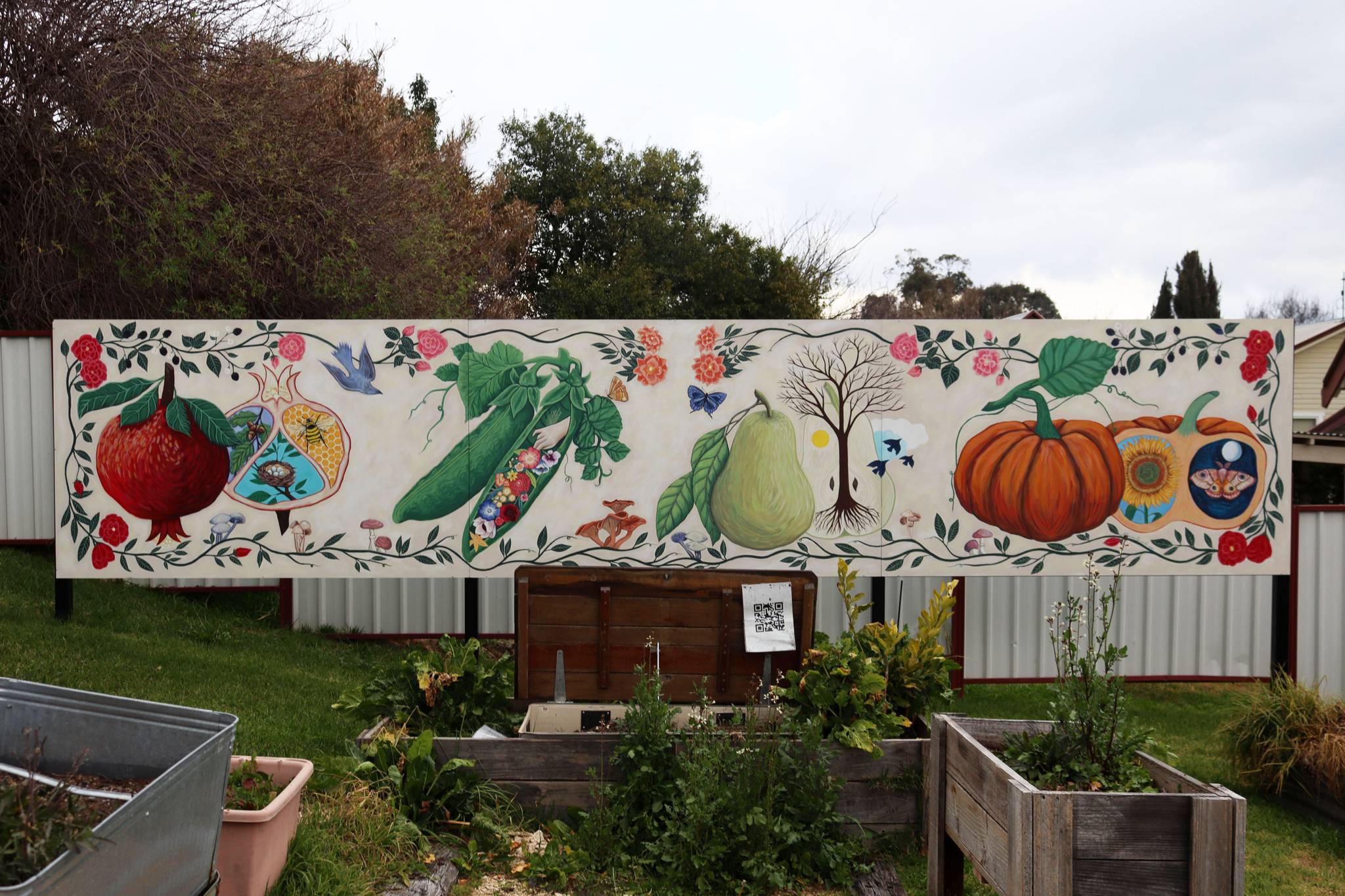 Natasha Soonchild&mdash;Community Garden Mural