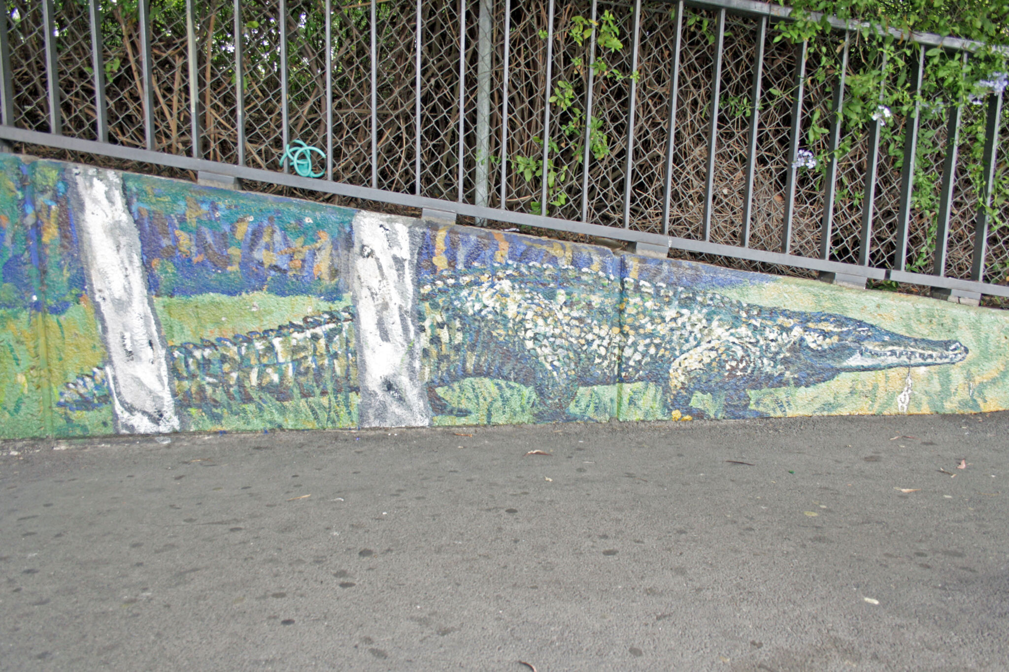 Rodney Monk&mdash;Guildford Underpass Mural