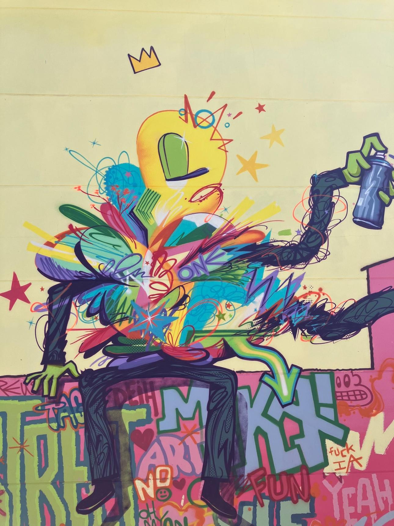 Xelon.xlf—“La Santísima Trinidad: Graffiti, Street Art & Gris Crew”