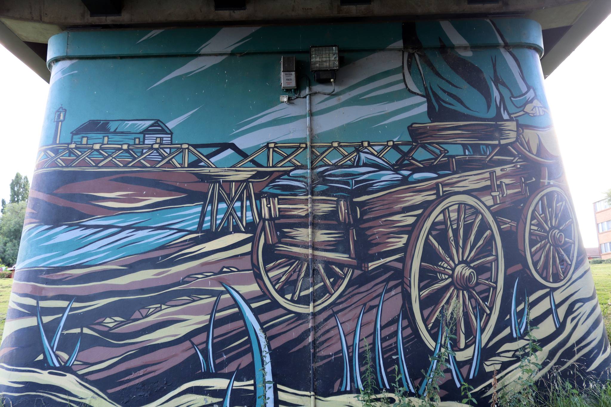 Mike Shankster&mdash;Queens Bridge Mural