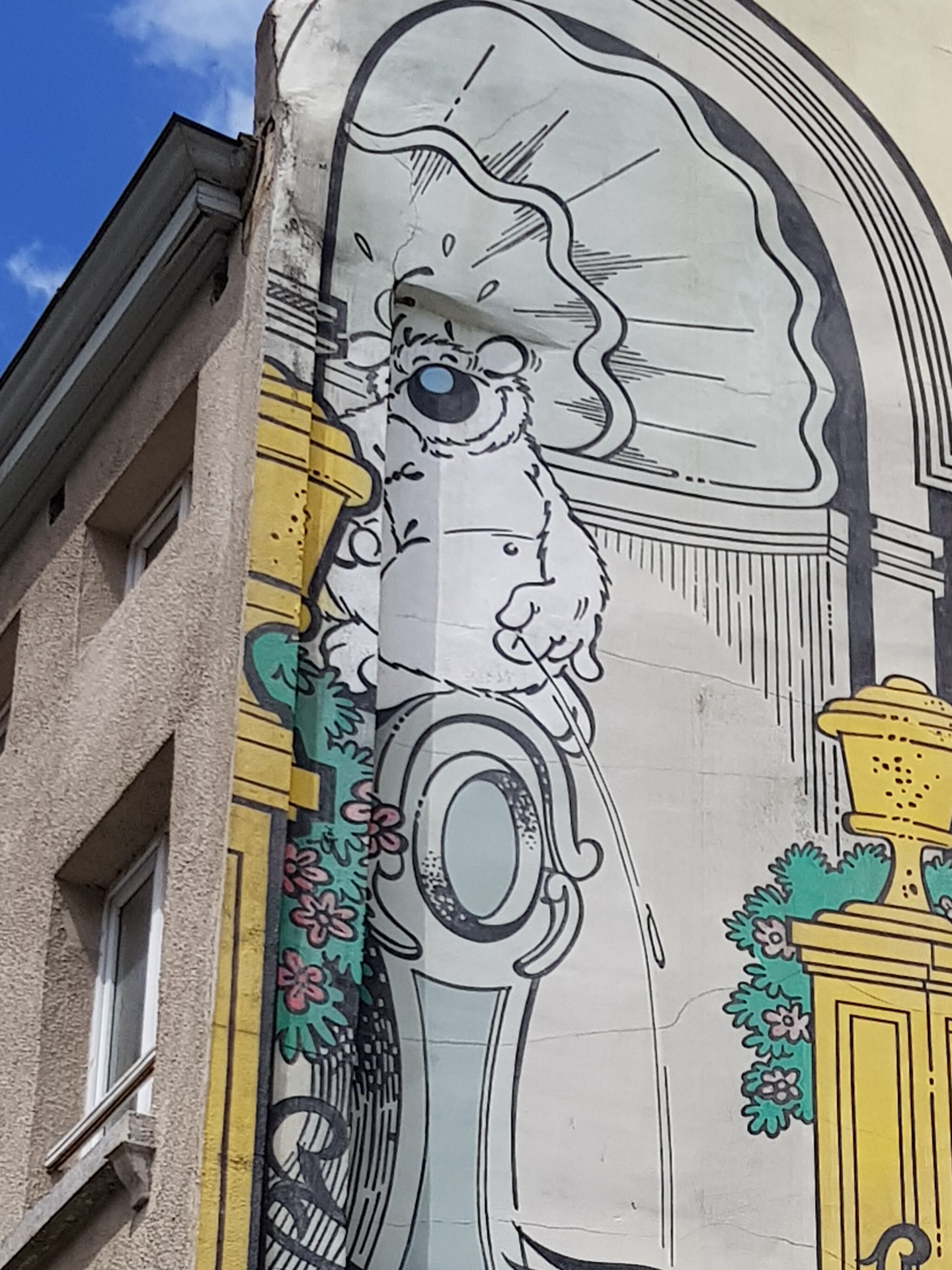 Art Mural&mdash;Cubitus