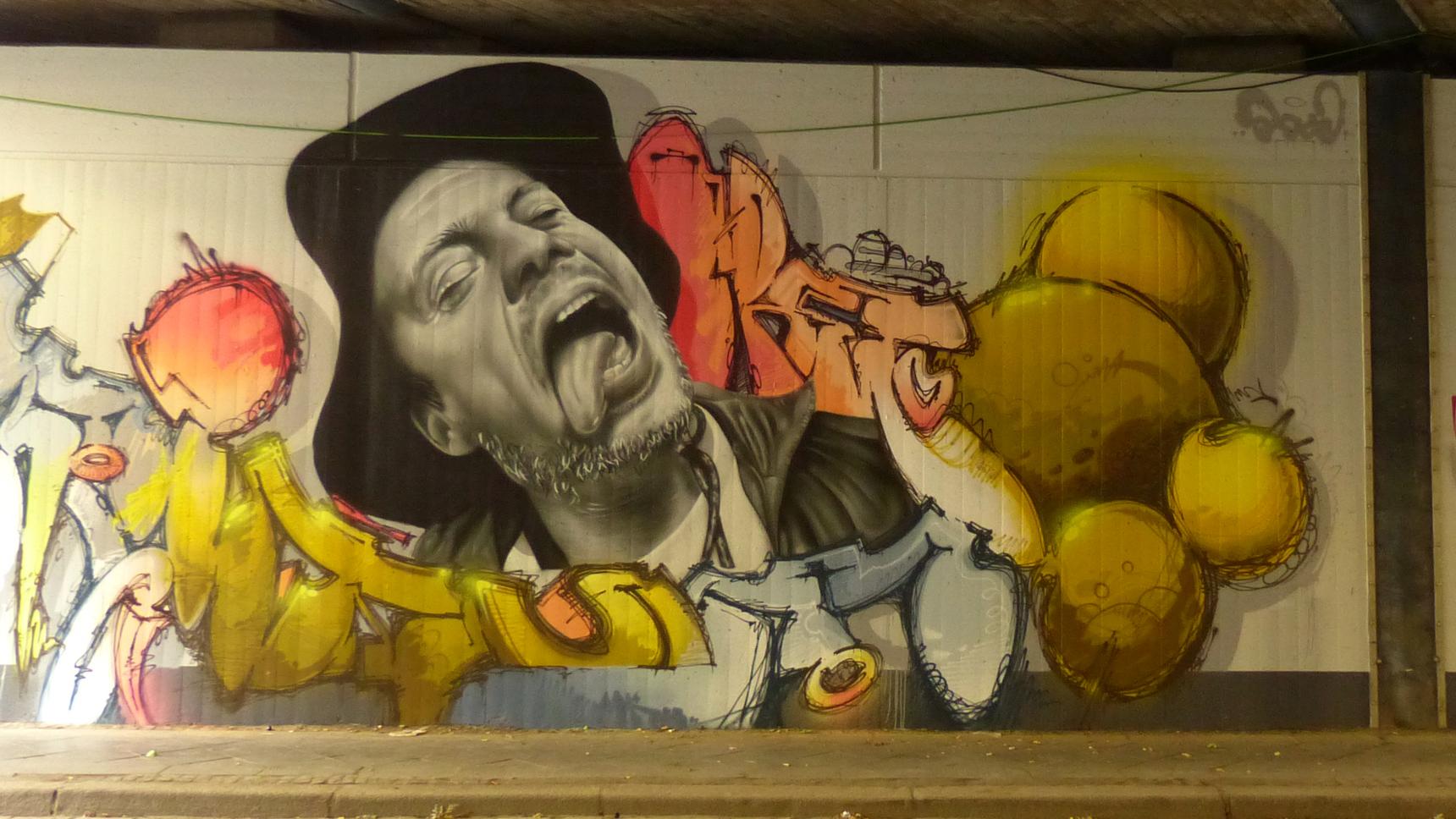 —Railway underpass at Riemker Straße