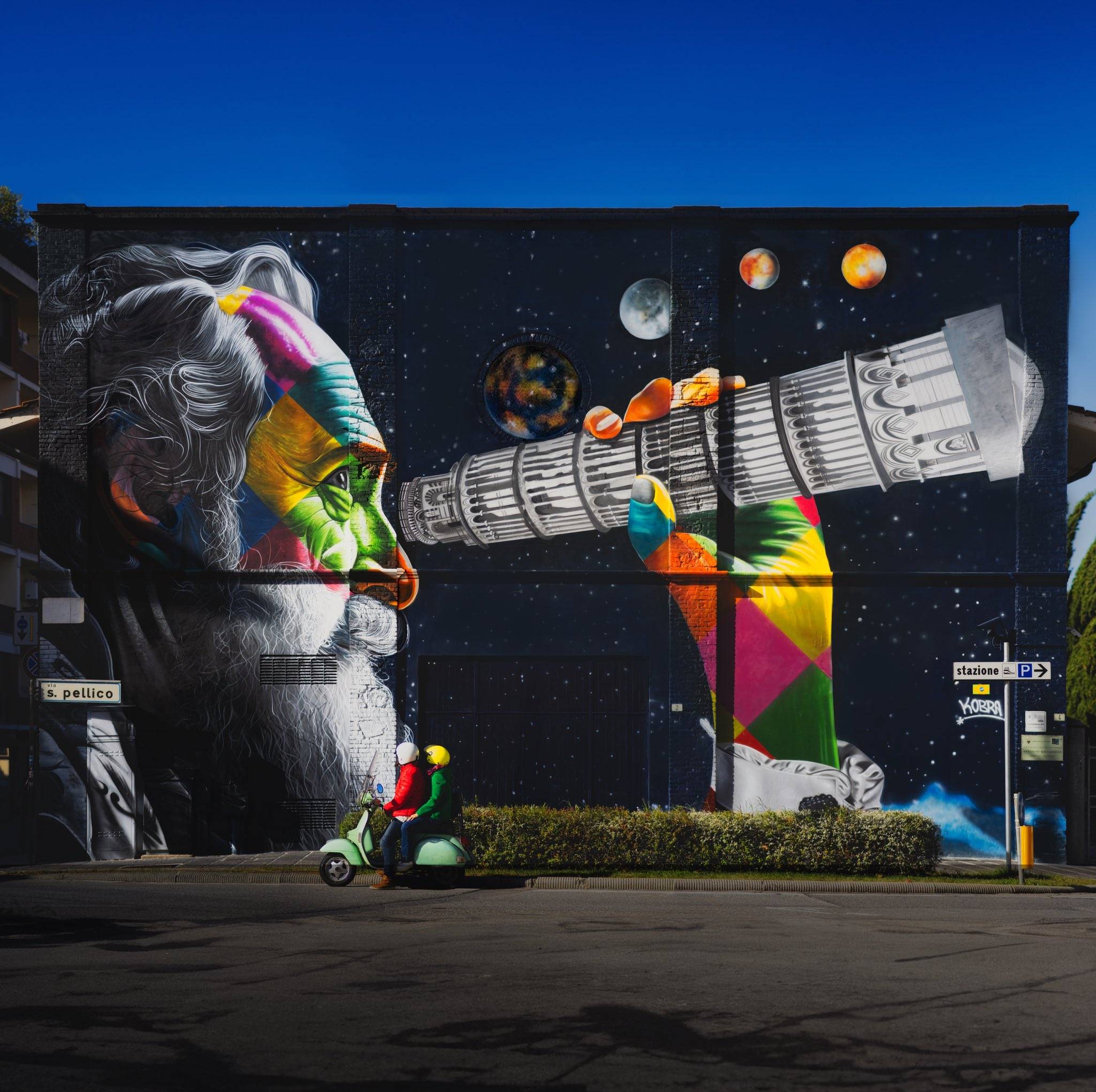 Eduardo Kobra&mdash;Galileo Galilei