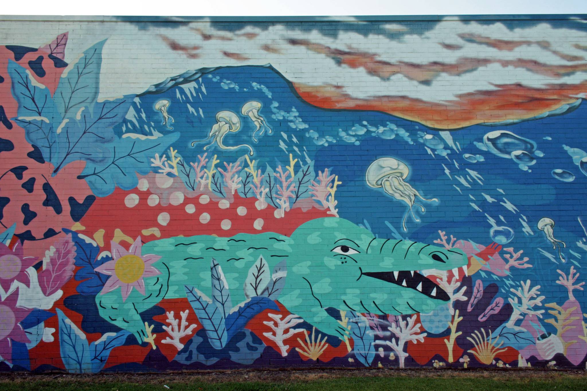 bafcat, Phibs, Peque&mdash;Corrimal Artwall Mural