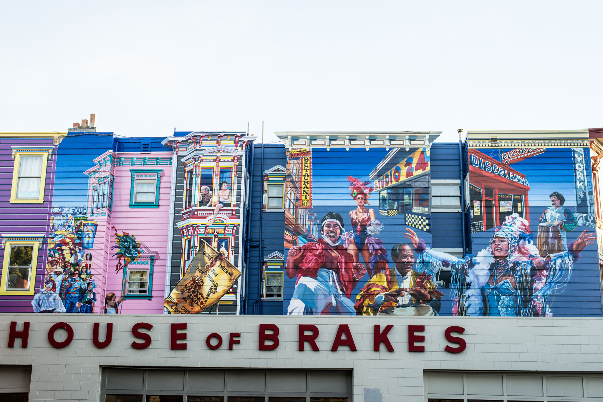 Precita Eye Muralist&mdash;House of Brakes carneval