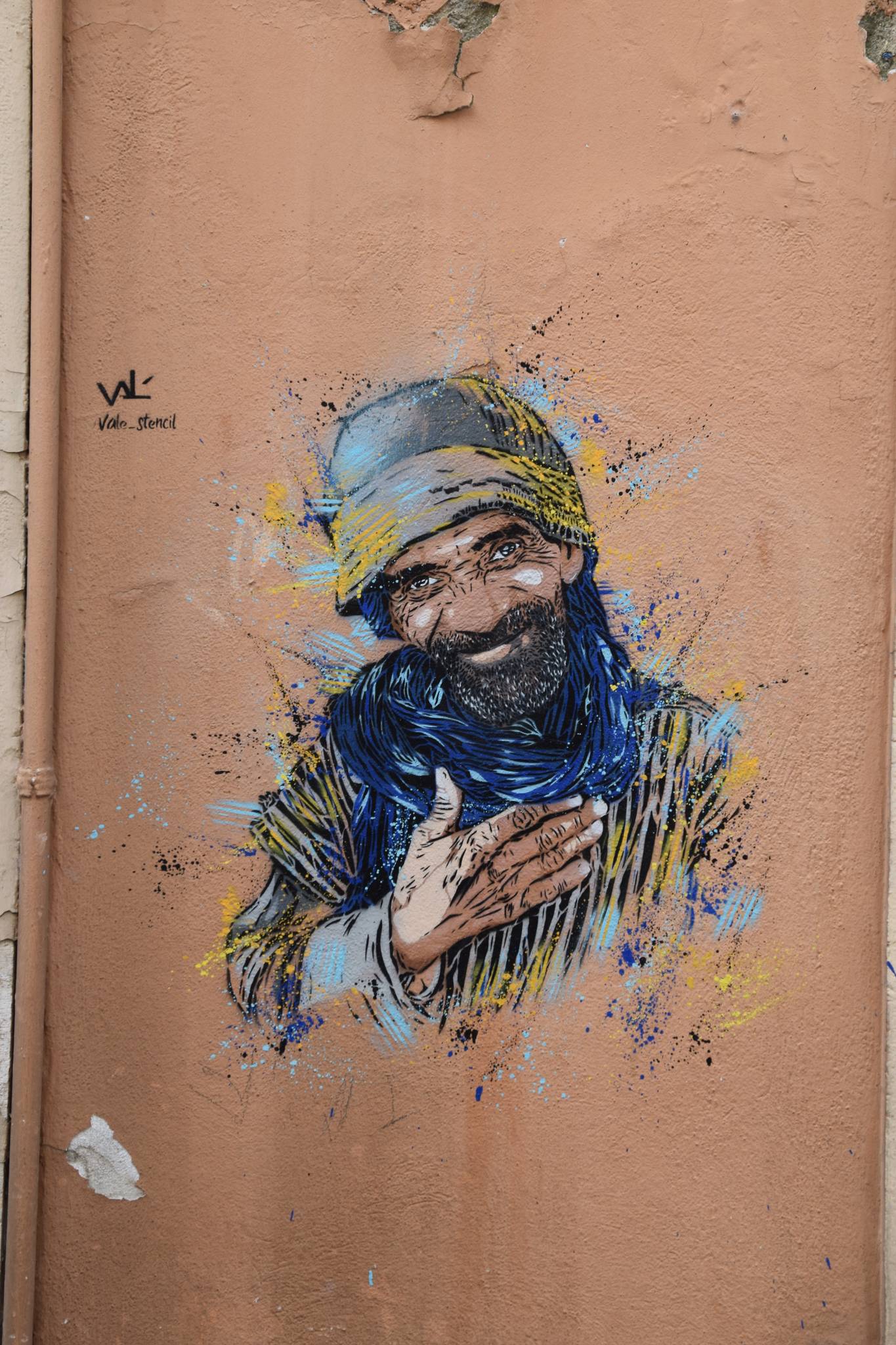 Vale_Stencil&mdash;Le marocain