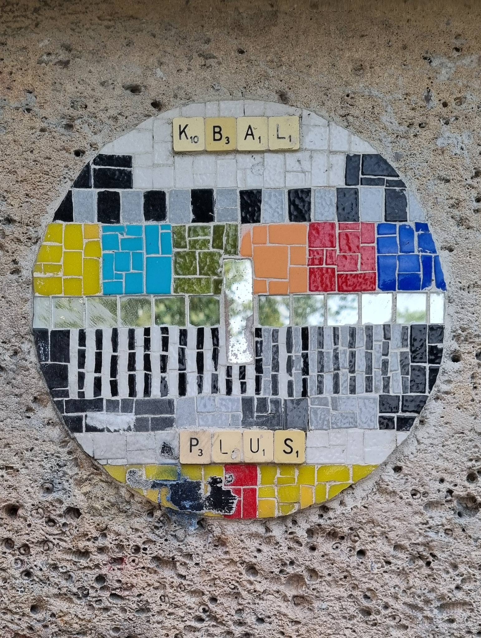 K-bal Dona Mosaic&mdash;Untitled