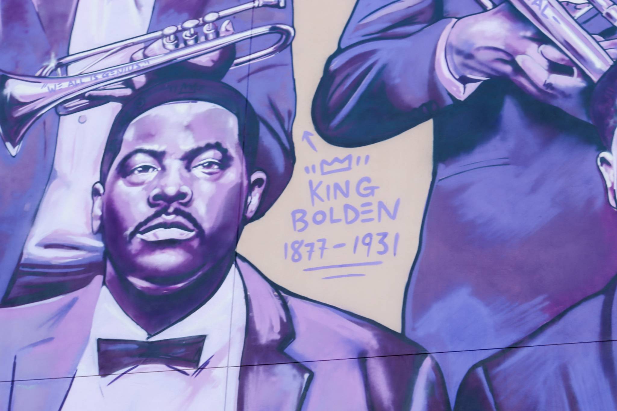 Brandan "BMike" Odums, Studio BE students&mdash;Buddy Bolden Mural