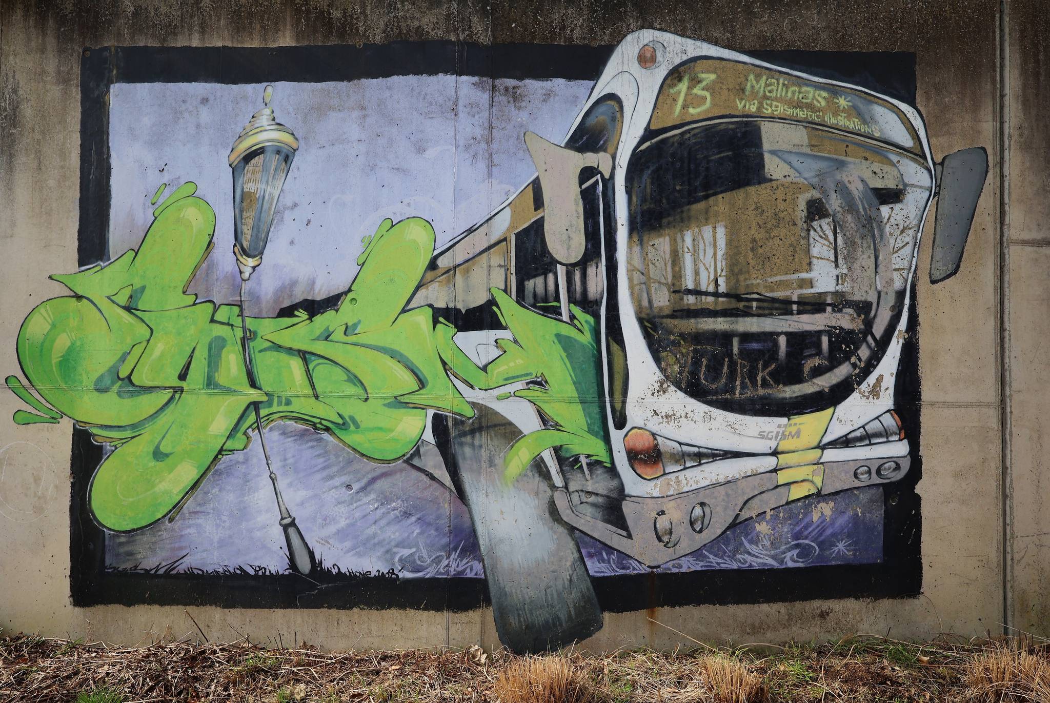 Asek, Sgism&mdash;Fietstunnel Station Hove - Untitled