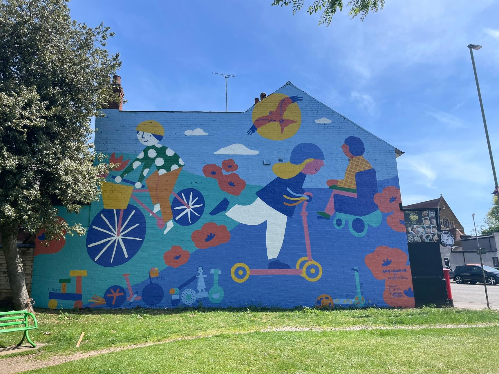 Sally Leach, Daze Made—Art on the Route