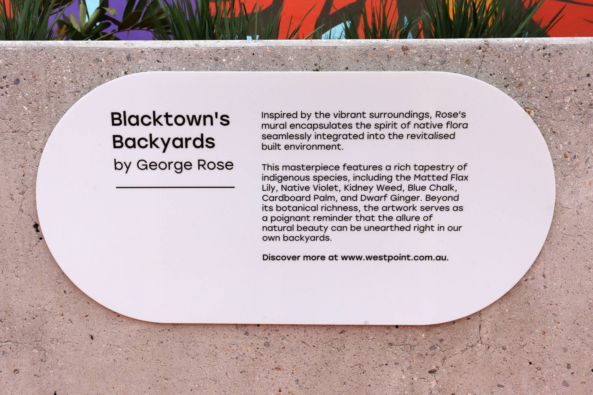 George Rose&mdash;Blacktown's Backyards