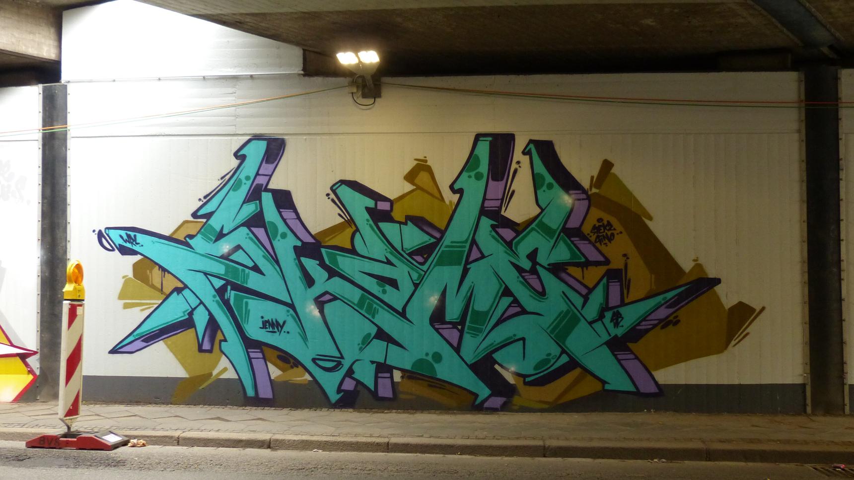 —Railway underpass at Riemker Straße