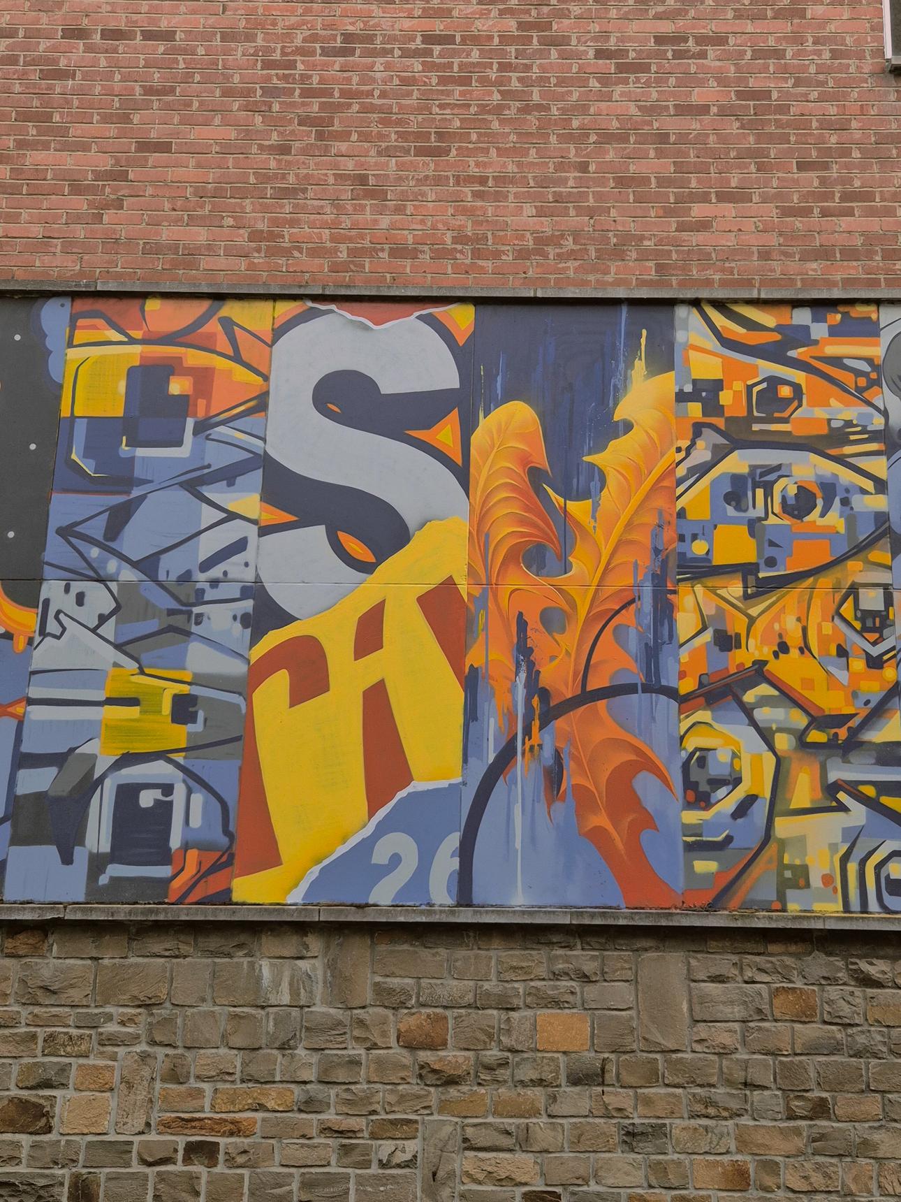 Core246, Sowet, Zark, Ben Trakt, None, Force of Nature, Ducky Dog Show, Mister Gillus, Siger—VRAC out Wall