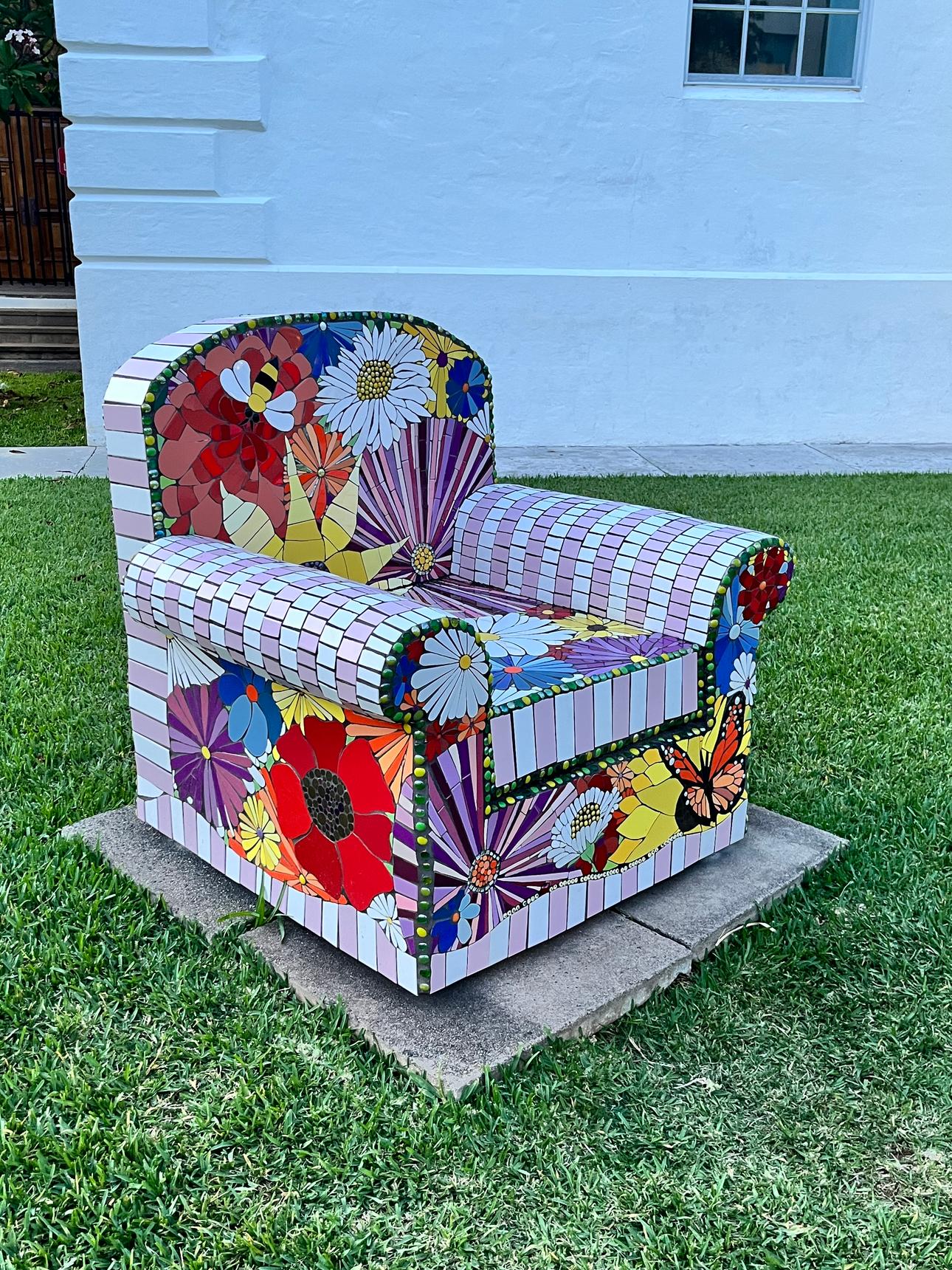 Nikki Murray-Mason—Mosaic Chair Sculpture
