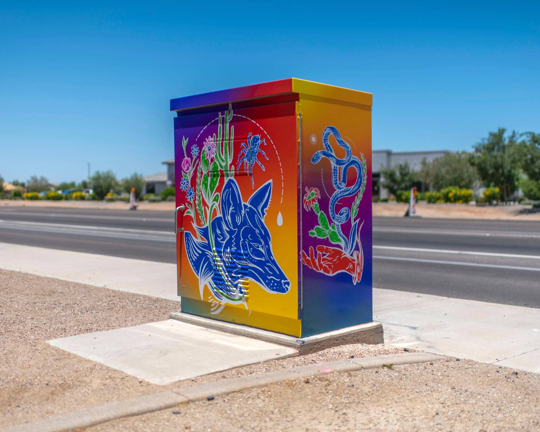 Ashley Macias&mdash;Traffic Control Box