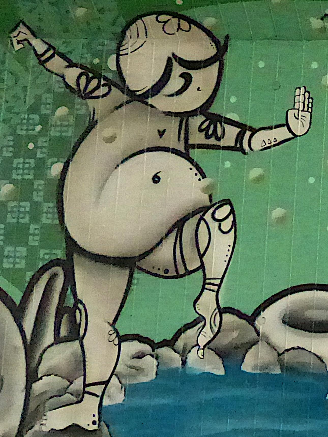 Jan Schoch aka EIKE, COSI—Kupferdreh ZOB 3rd Pillar left backside