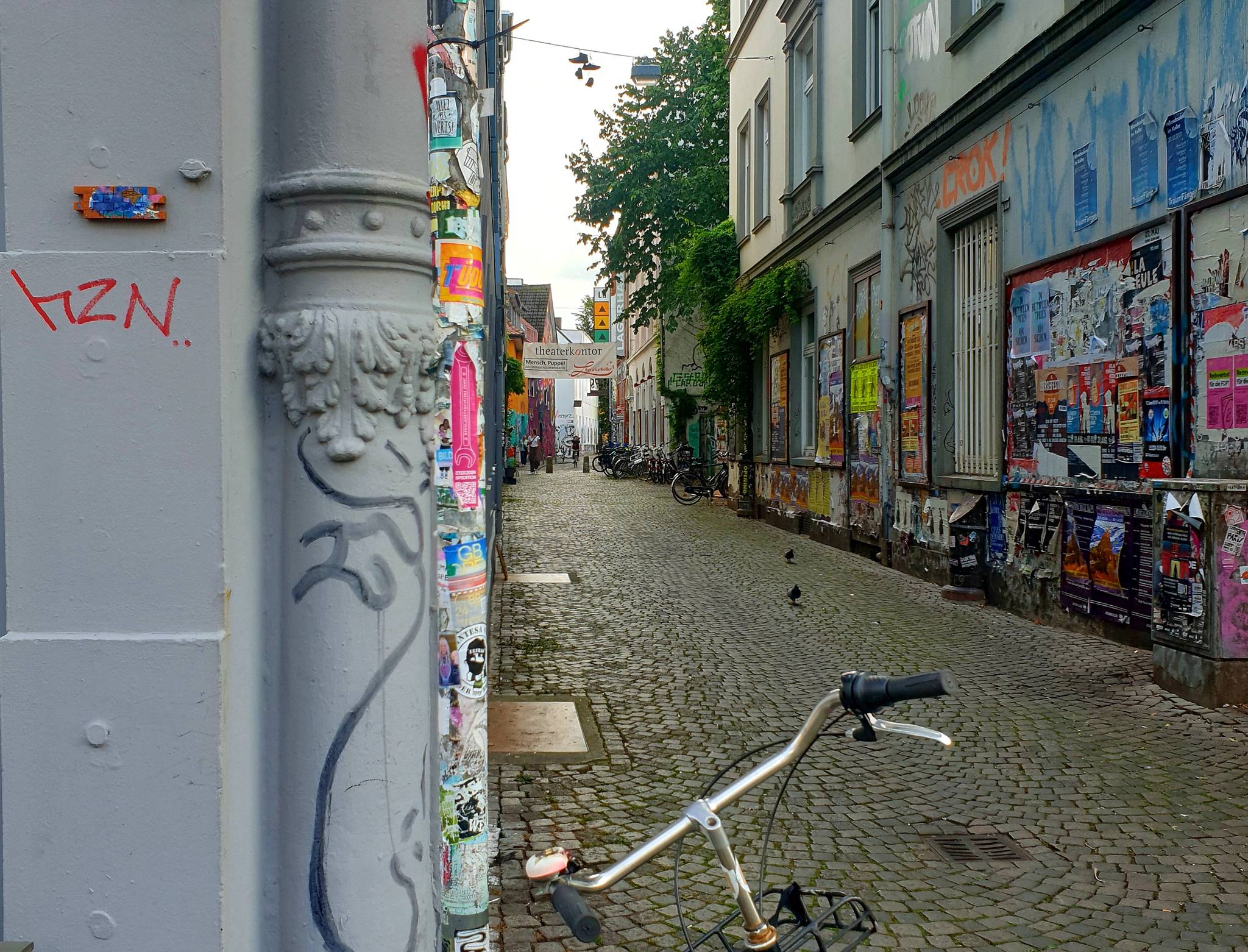 Unknown - Bremen&mdash;Mauerstück Schildstraße 