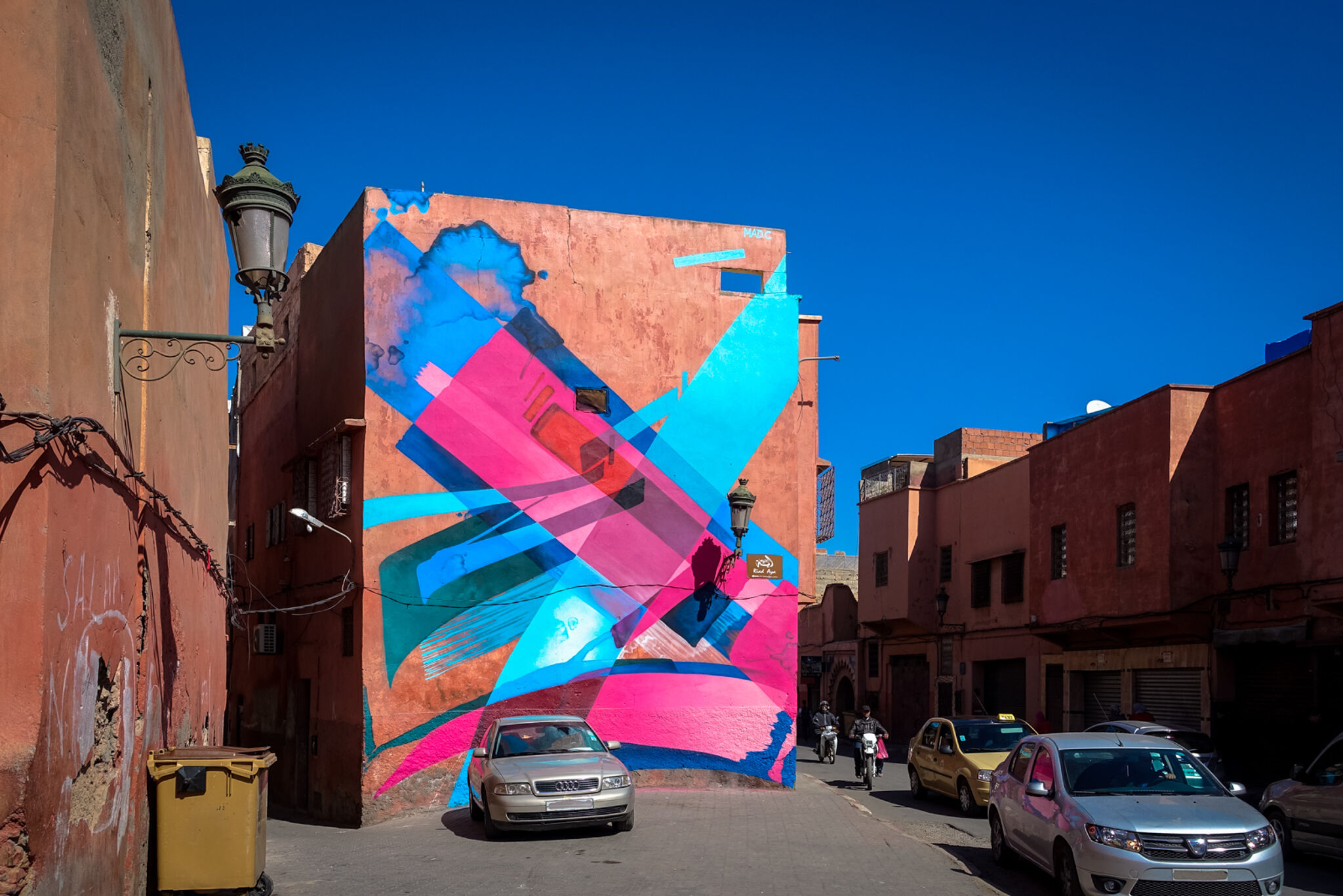 MadC&mdash;mural for mb6streetart-festival