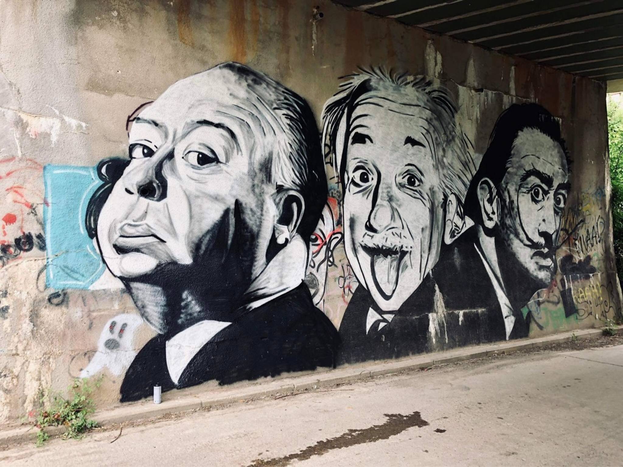 Antonin Lefèvre&mdash;Alfred Hitchcock, Albert Einstein & Dali