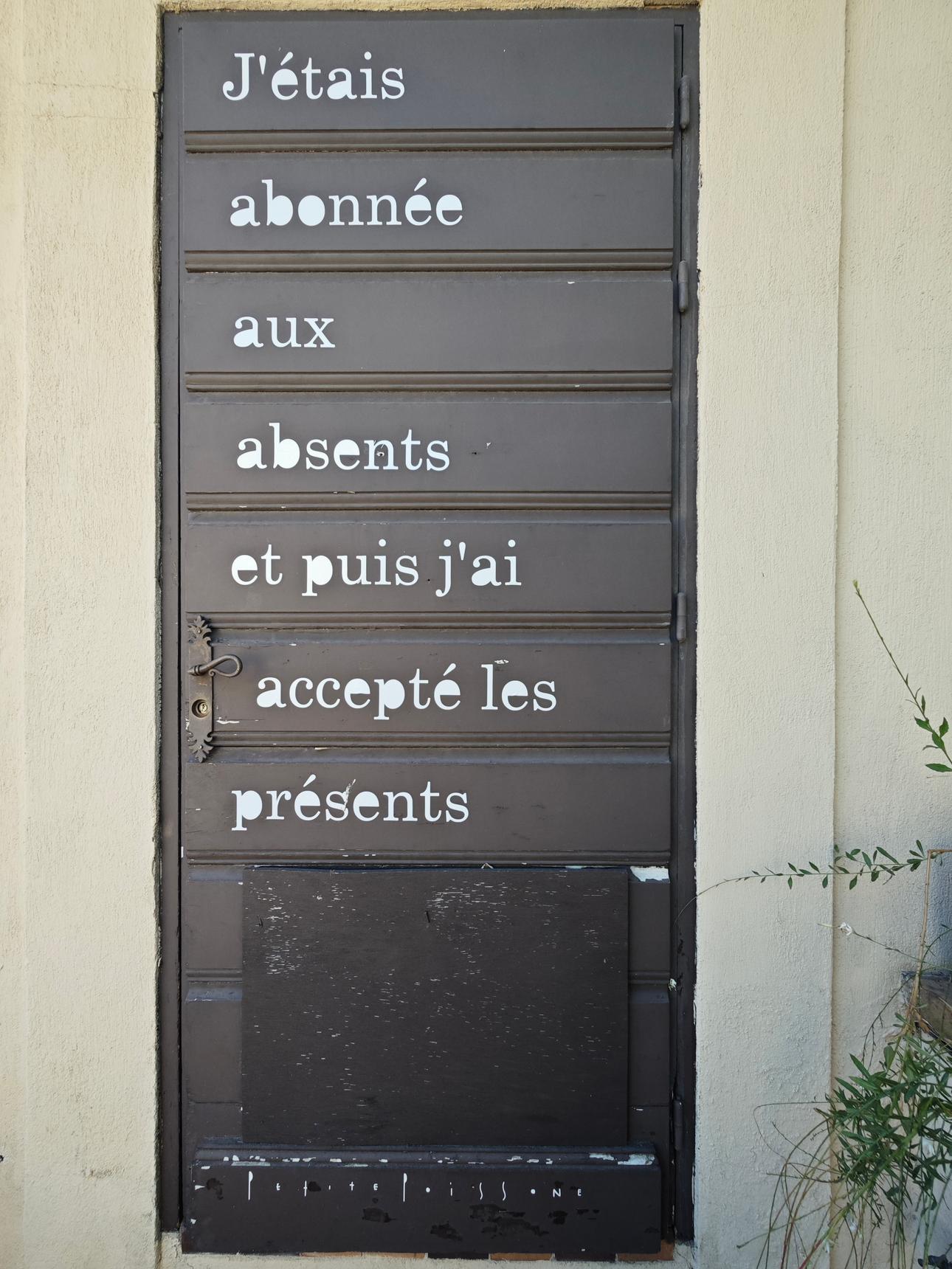 petite poissone—Festival Grimaud Art Urbain #3